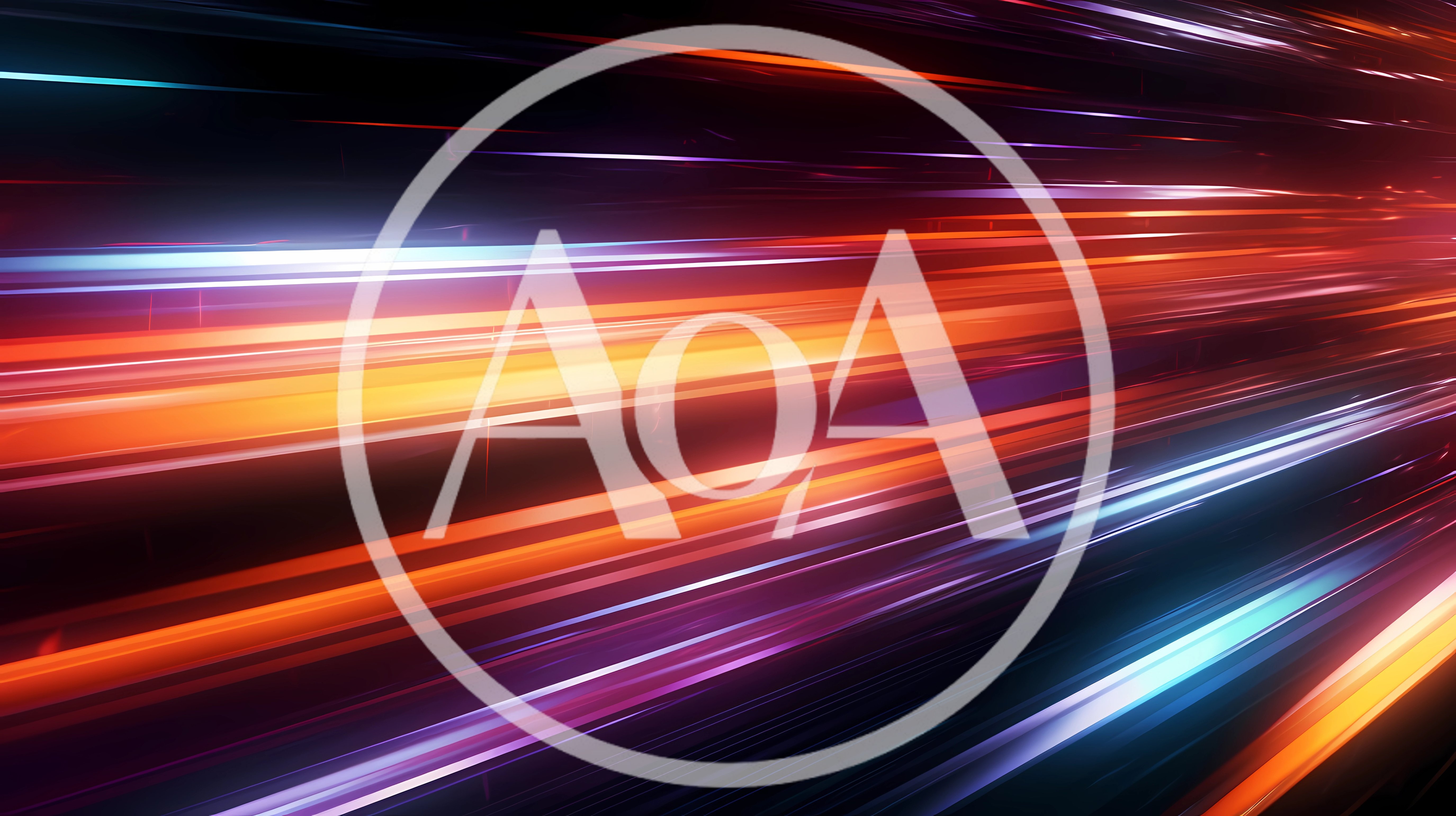 Abstract Motion Blur Light Streaks Background
