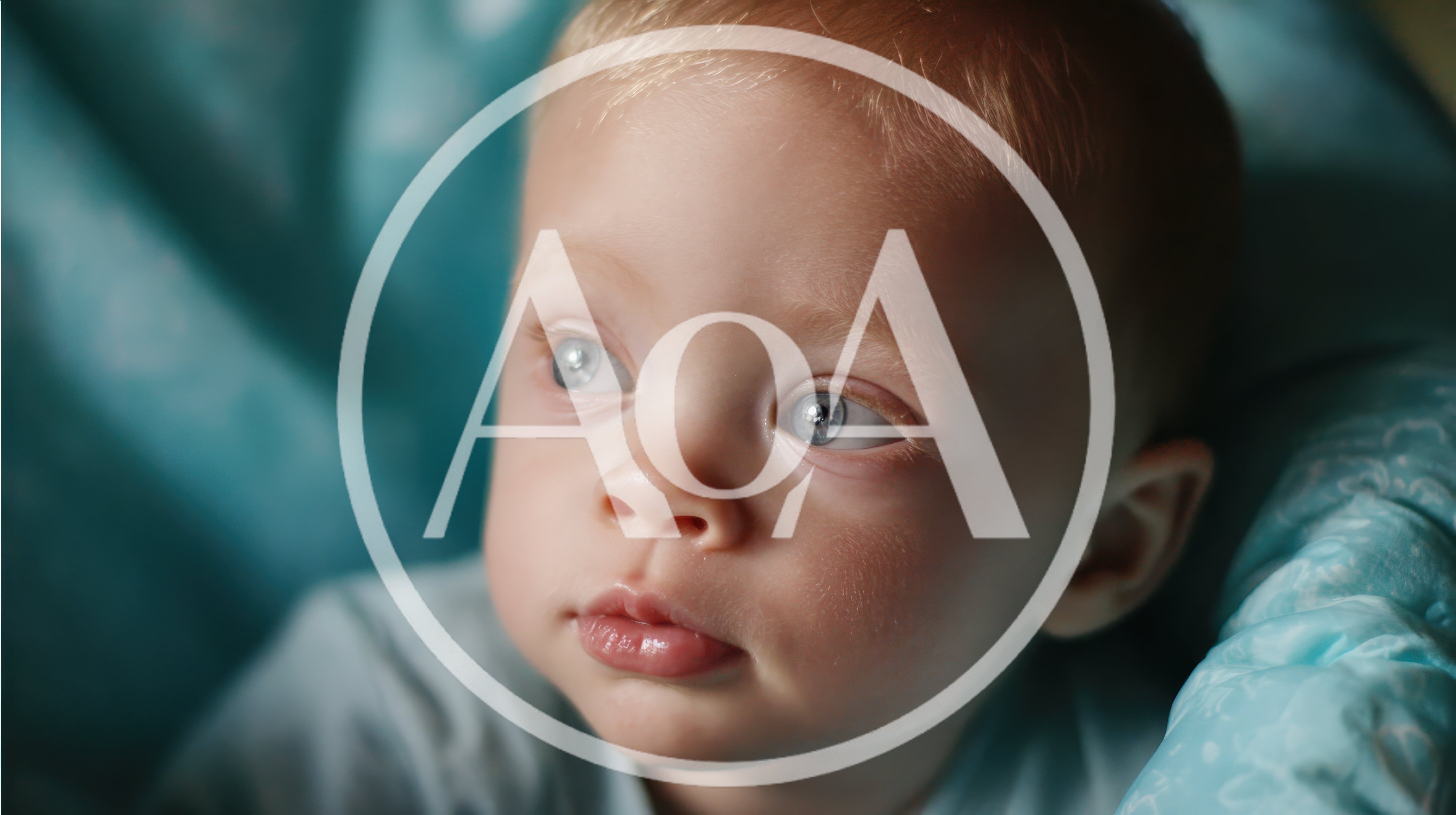 Close Up Portrait Of A Curious Baby Boy