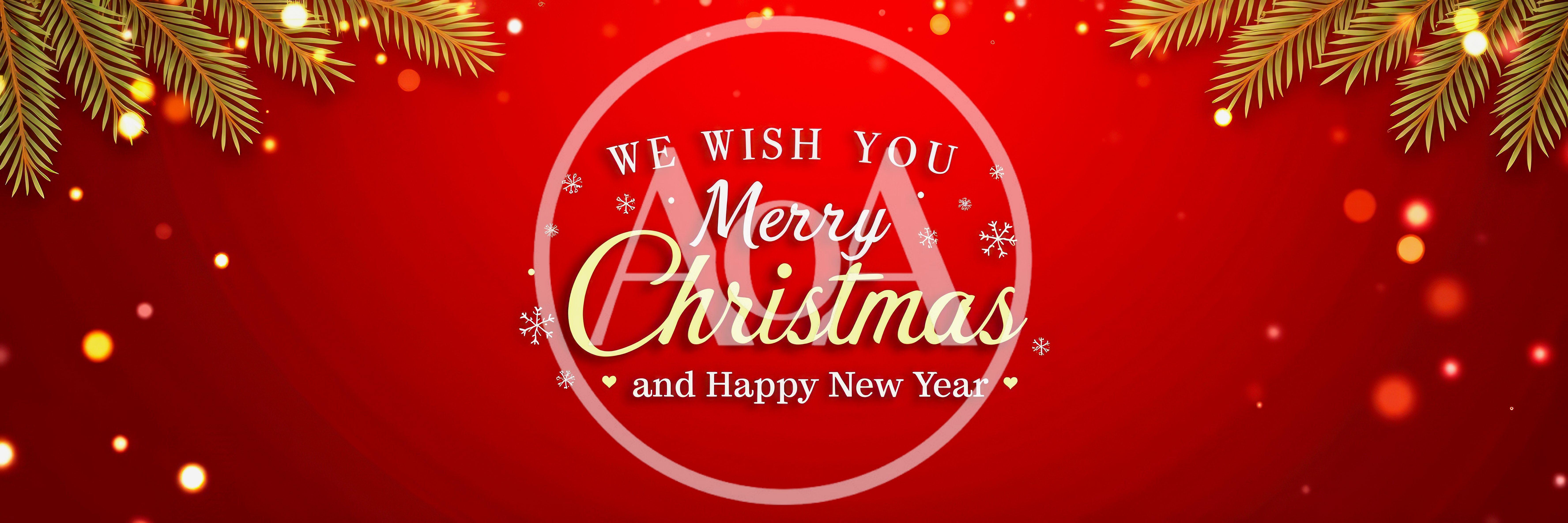 Christmas And New Year Greeting Card Background