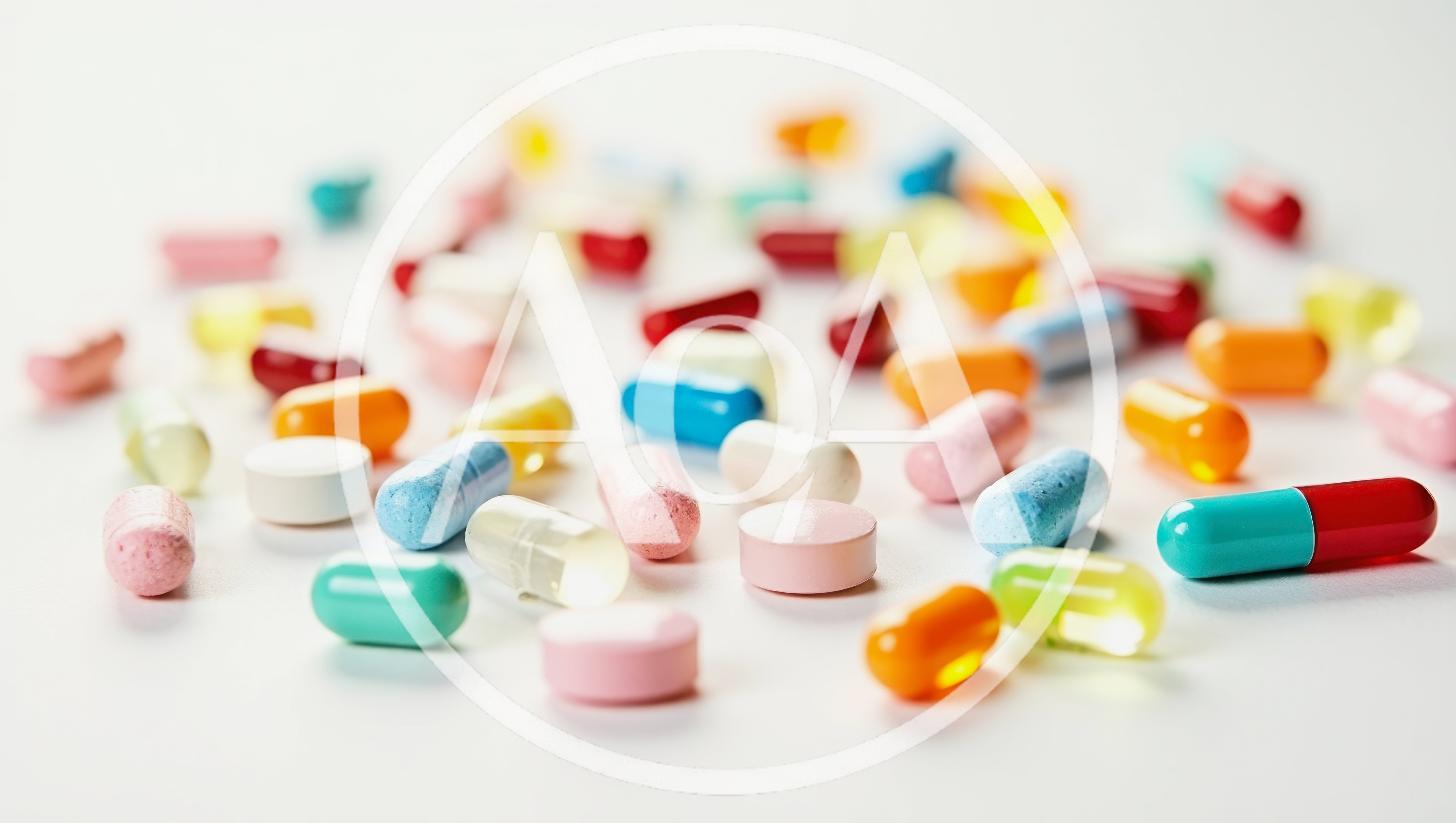 Assorted Colorful Pharmaceutical Pills and Capsules