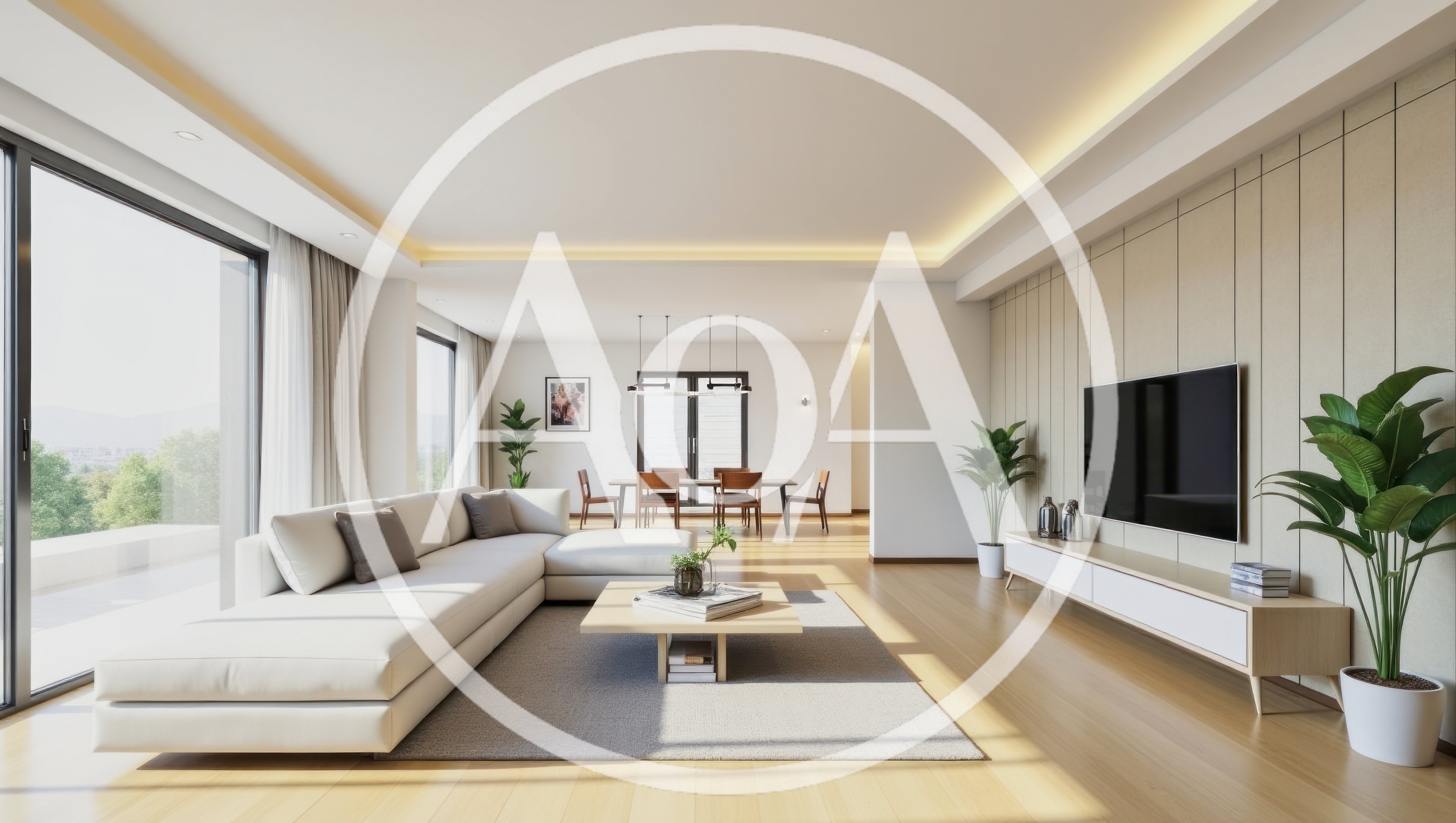 Modern Minimalist Living Room Interior Design