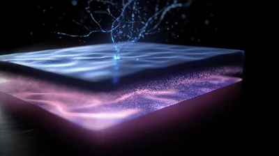 Abstract Digital Representation Of Neural Network Activity