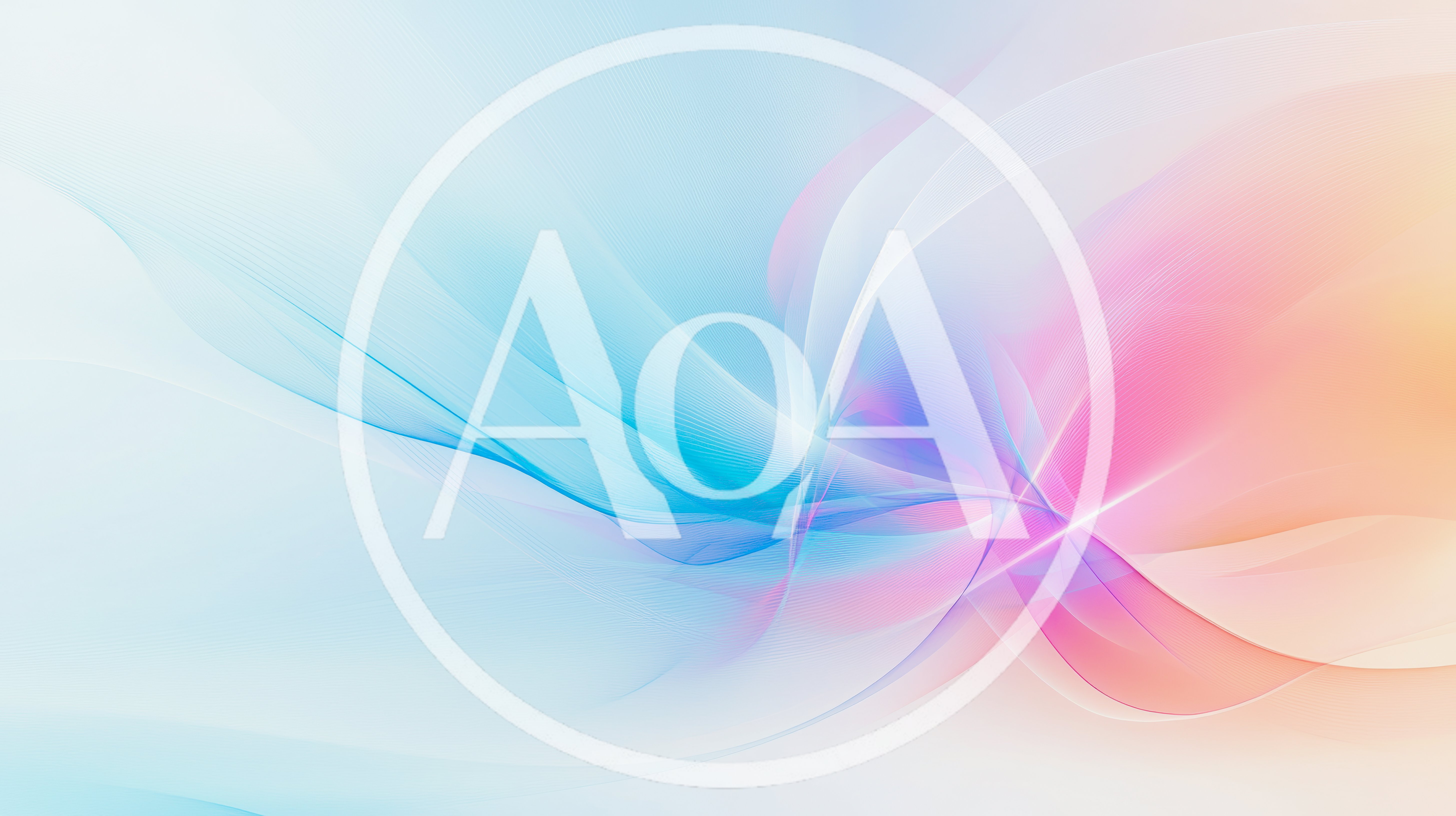 Abstract Flowing Waves Of Light Background