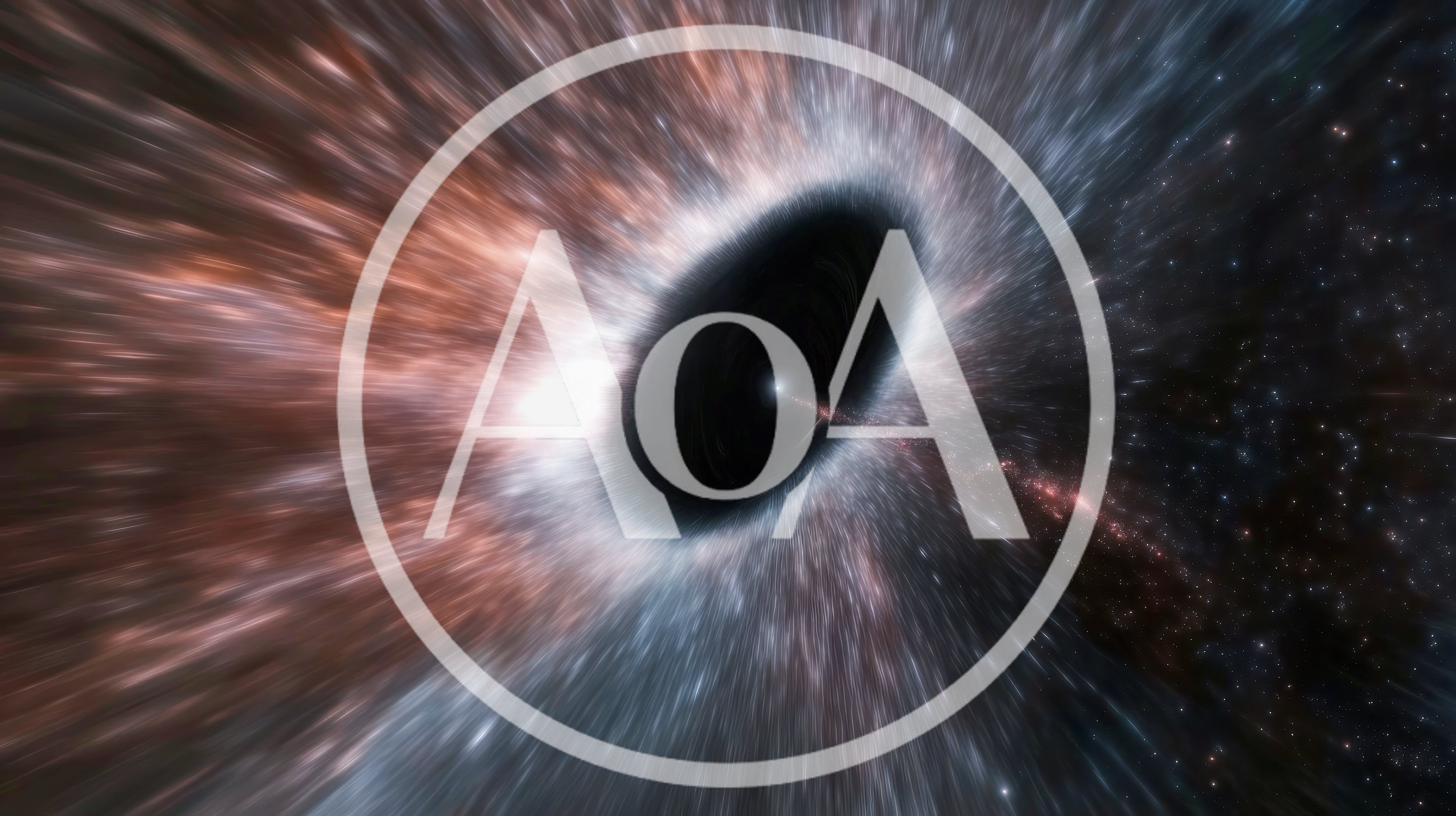 Cinematic Animation Of A Supermassive Black Hole In Space