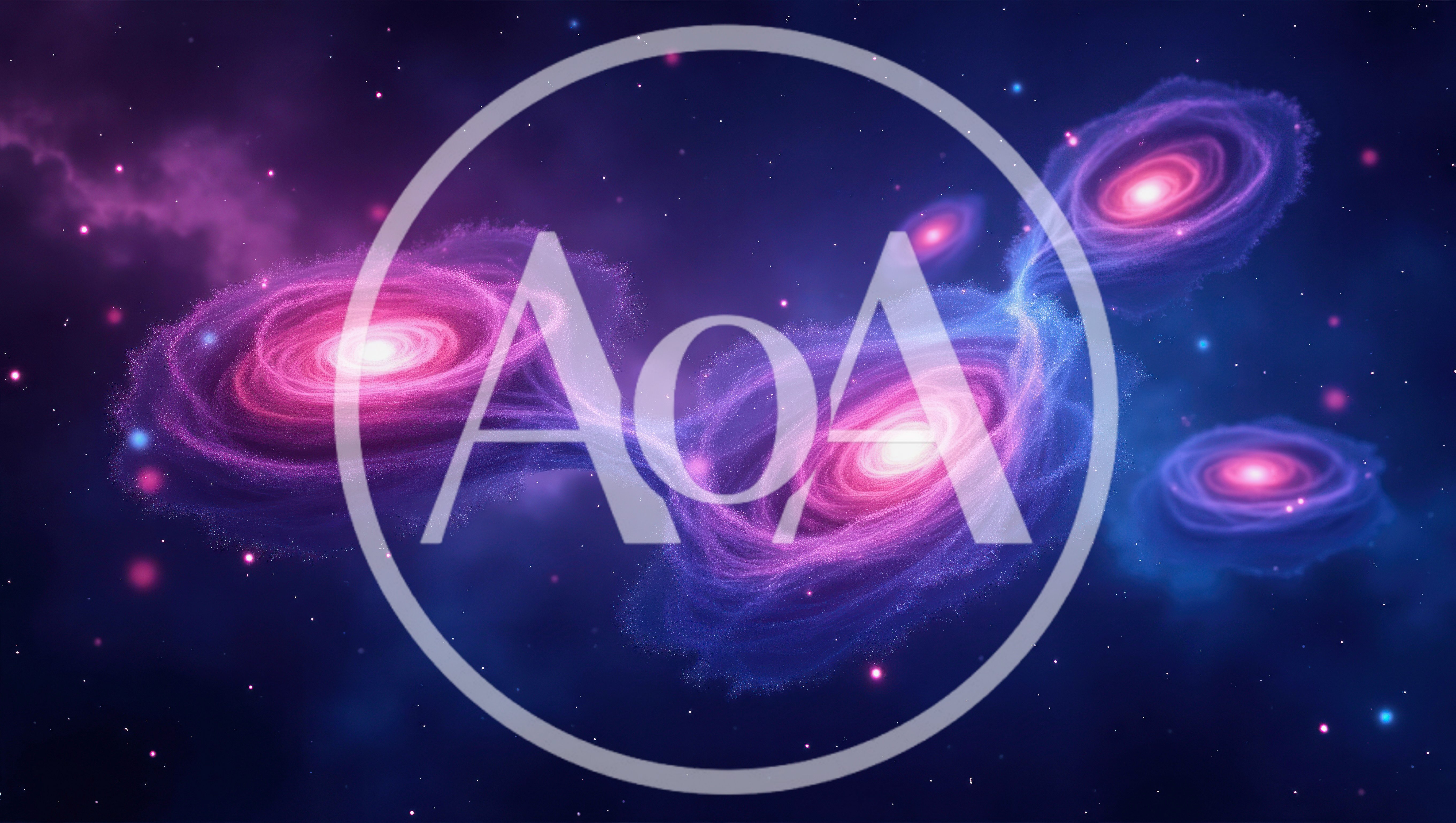 Interconnected Spiral Galaxies In Deep Space