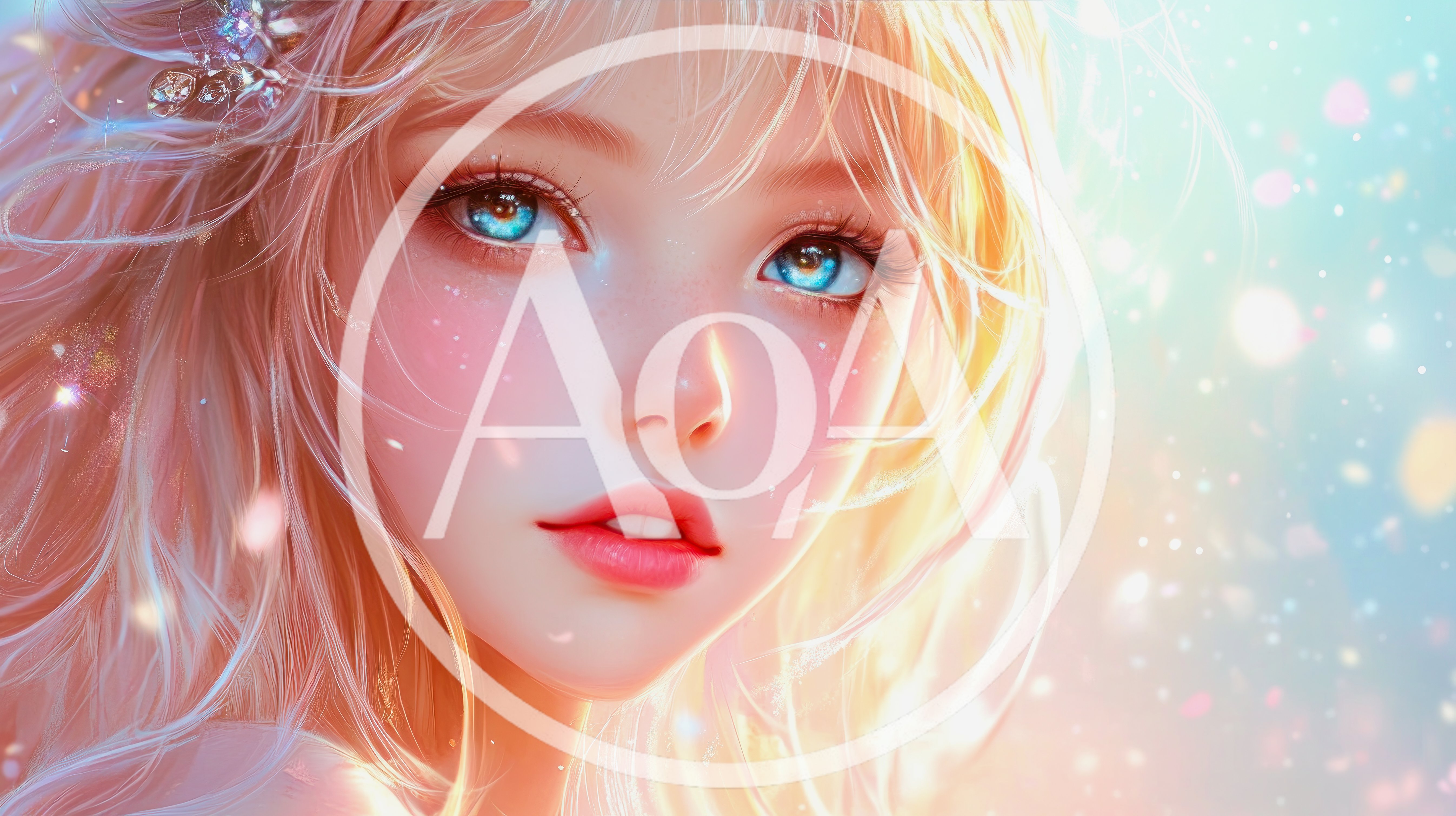 Digital Illustration Of A Beautiful Anime Girl