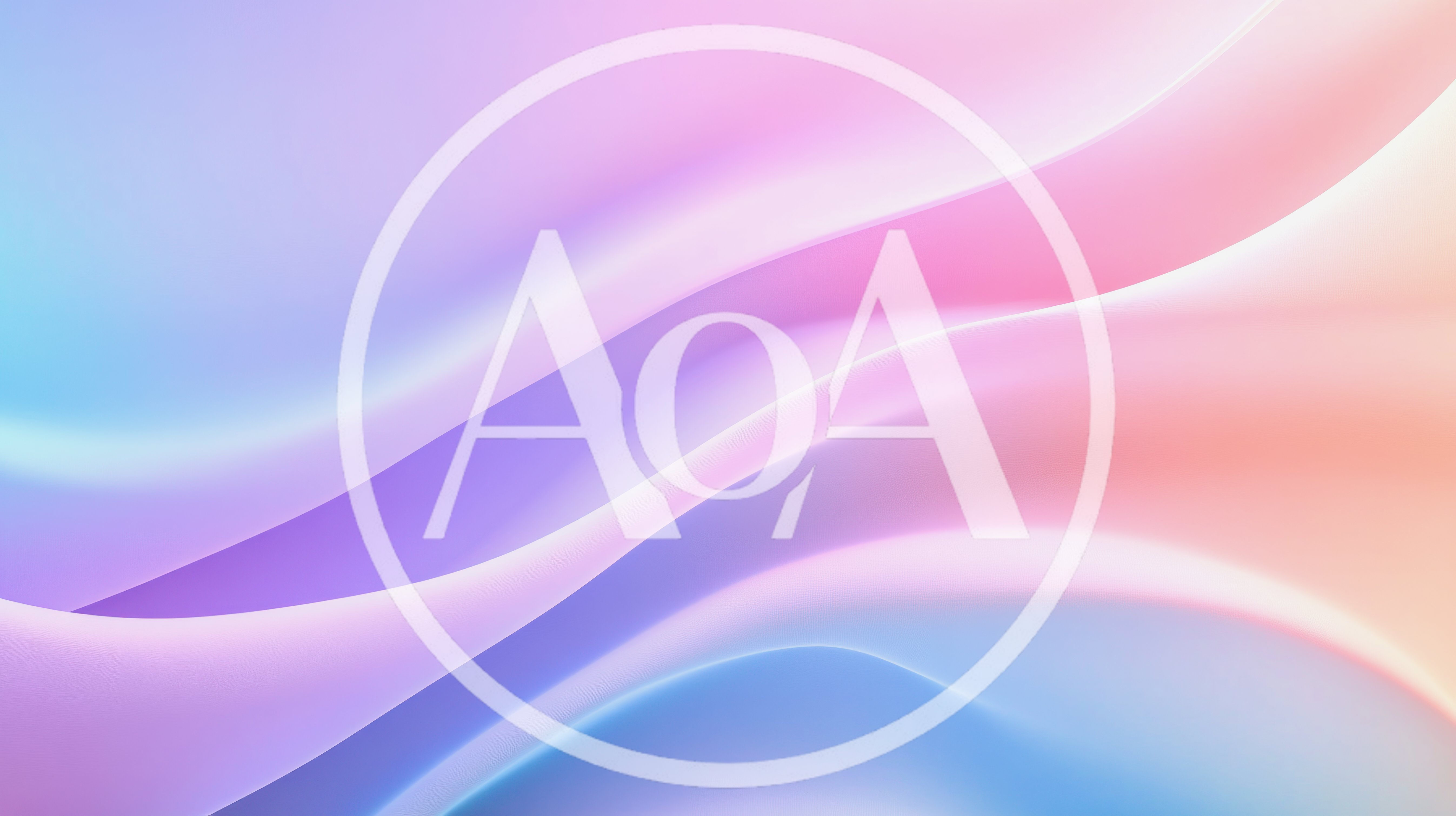 Abstract Gradient Background With Soft Flowing Waves
