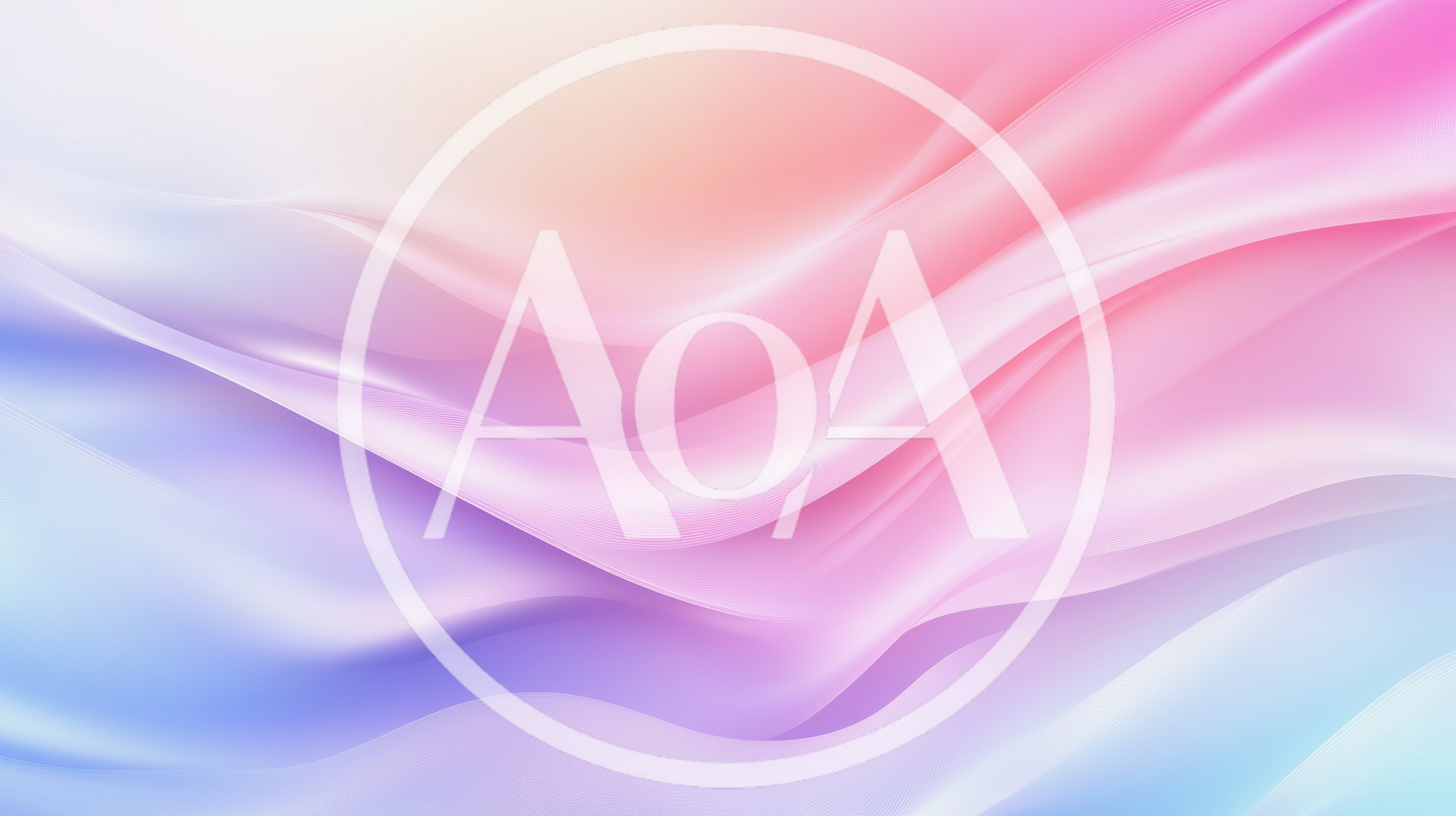 Abstract Soft Pastel Silk Fabric Waves Background