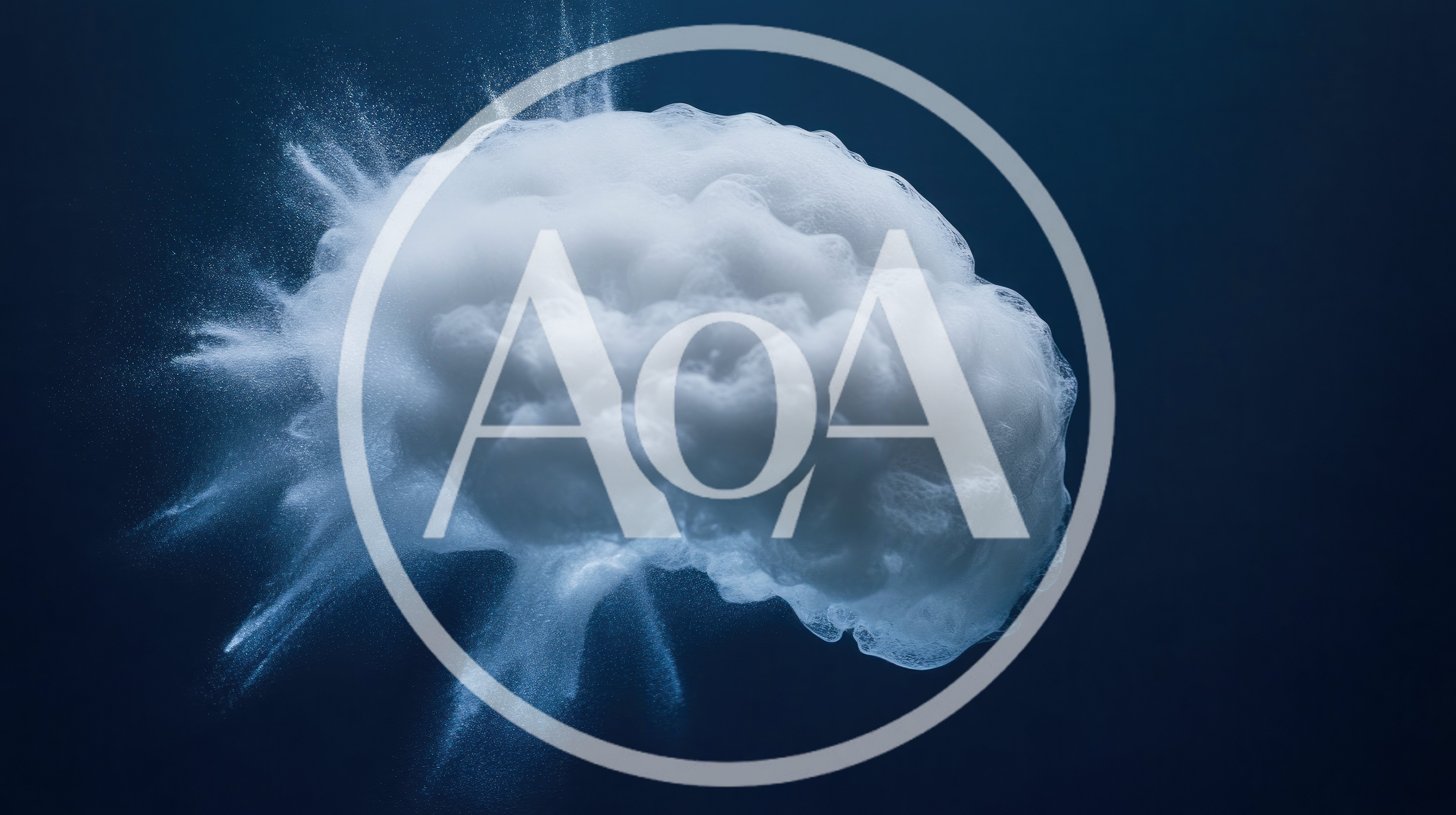 Abstract Cloud Formation Shaped Like A Human Brain