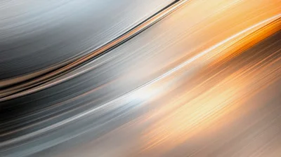Abstract Motion Blur Background With Metallic Gold And Silver
