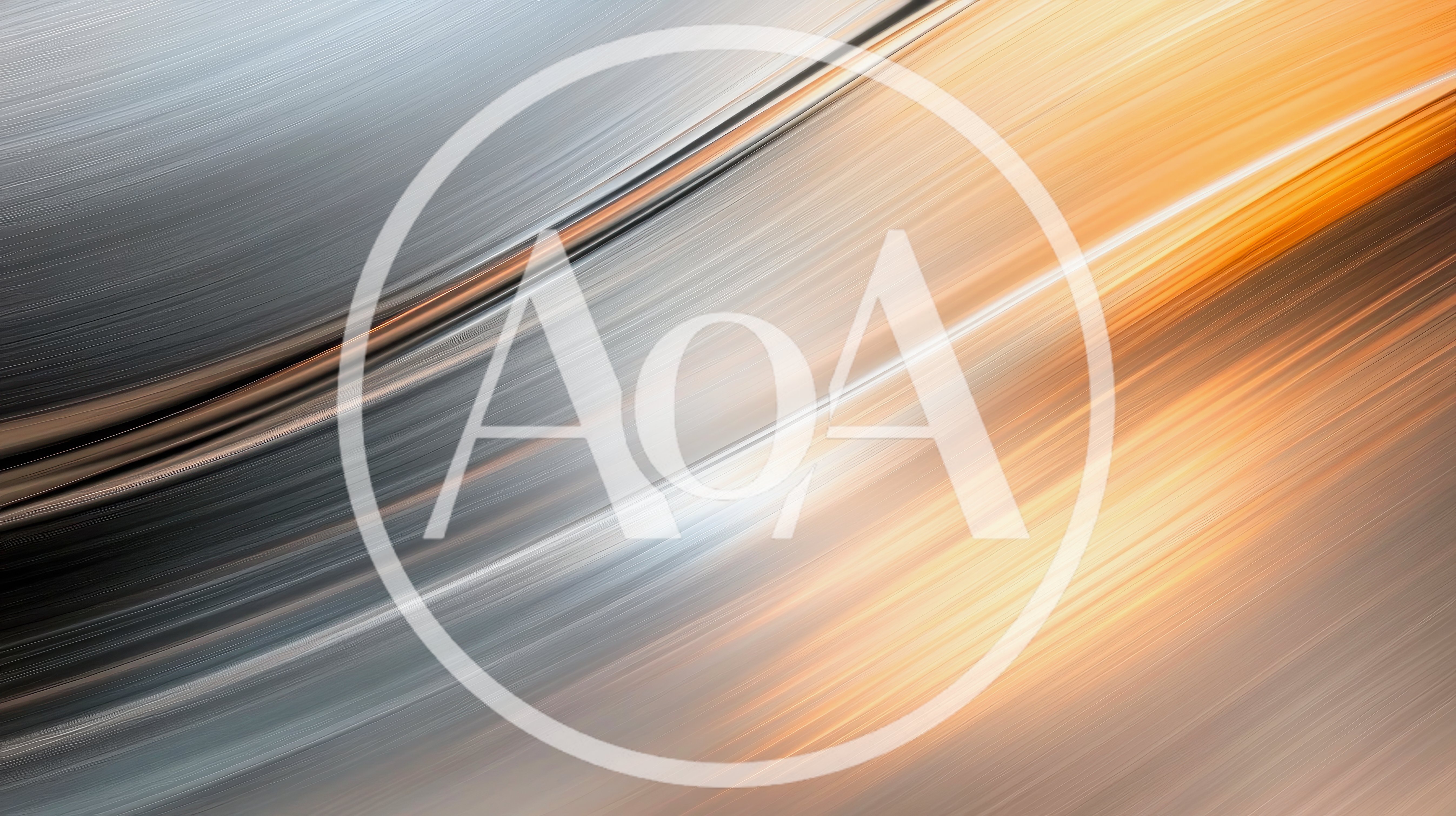 Abstract Motion Blur Background With Metallic Gold And Silver