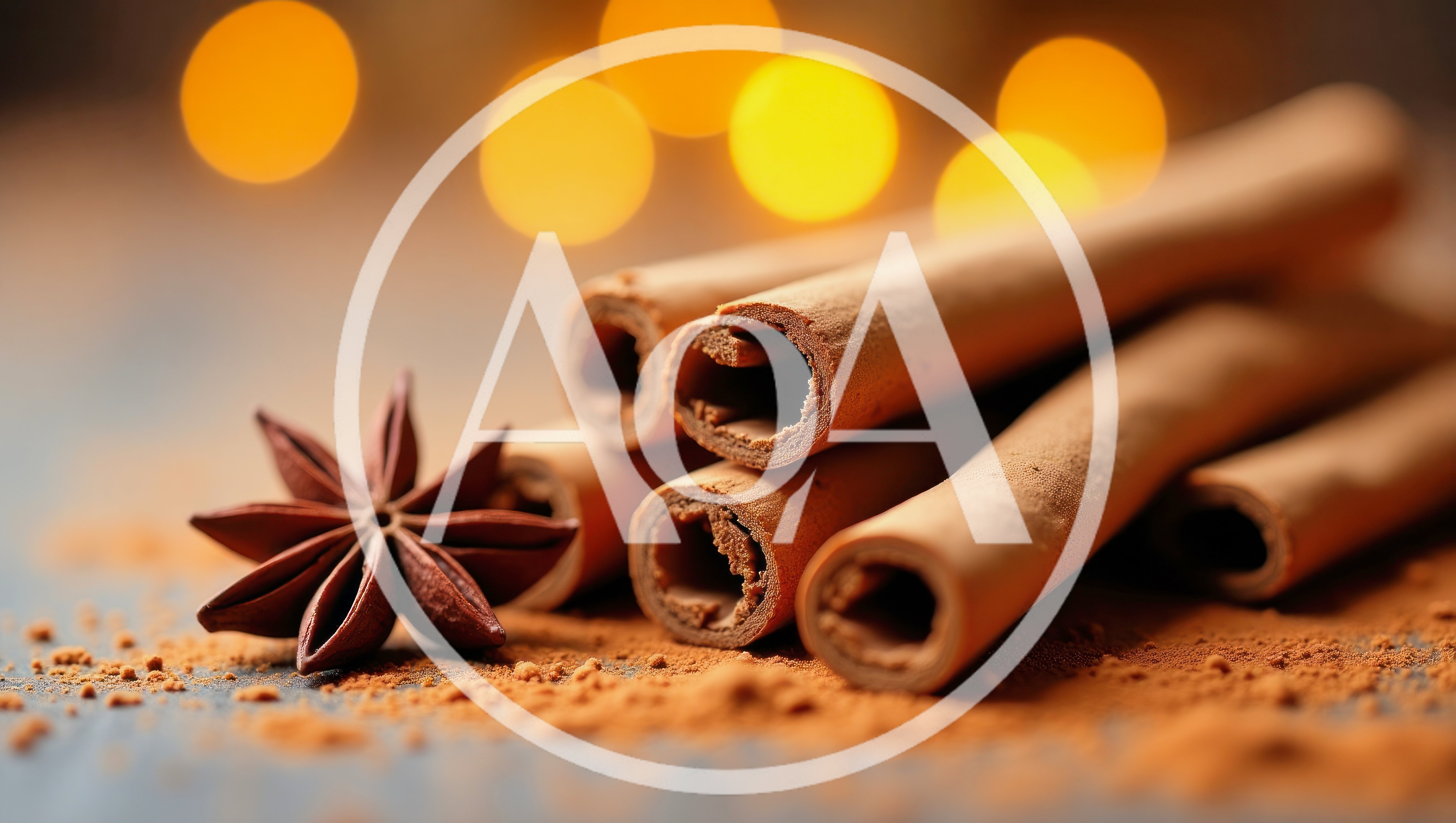 Cinnamon Sticks and Star Anise with Spices