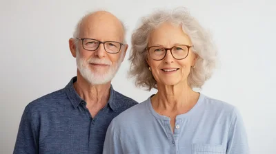 Portrait Of A Happy Senior Couple