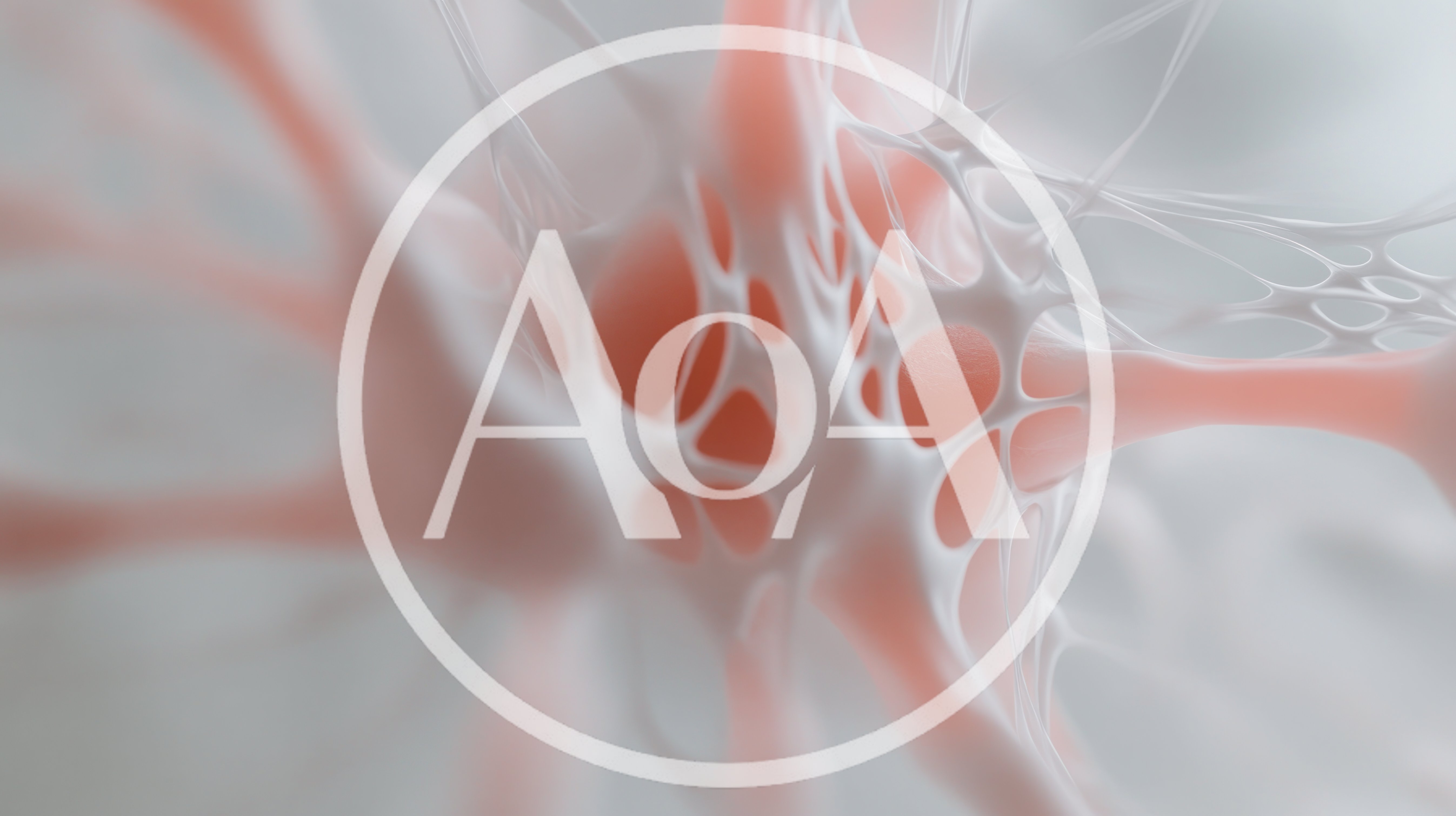 Abstract 3D Render Of Biological Neural Network Structure