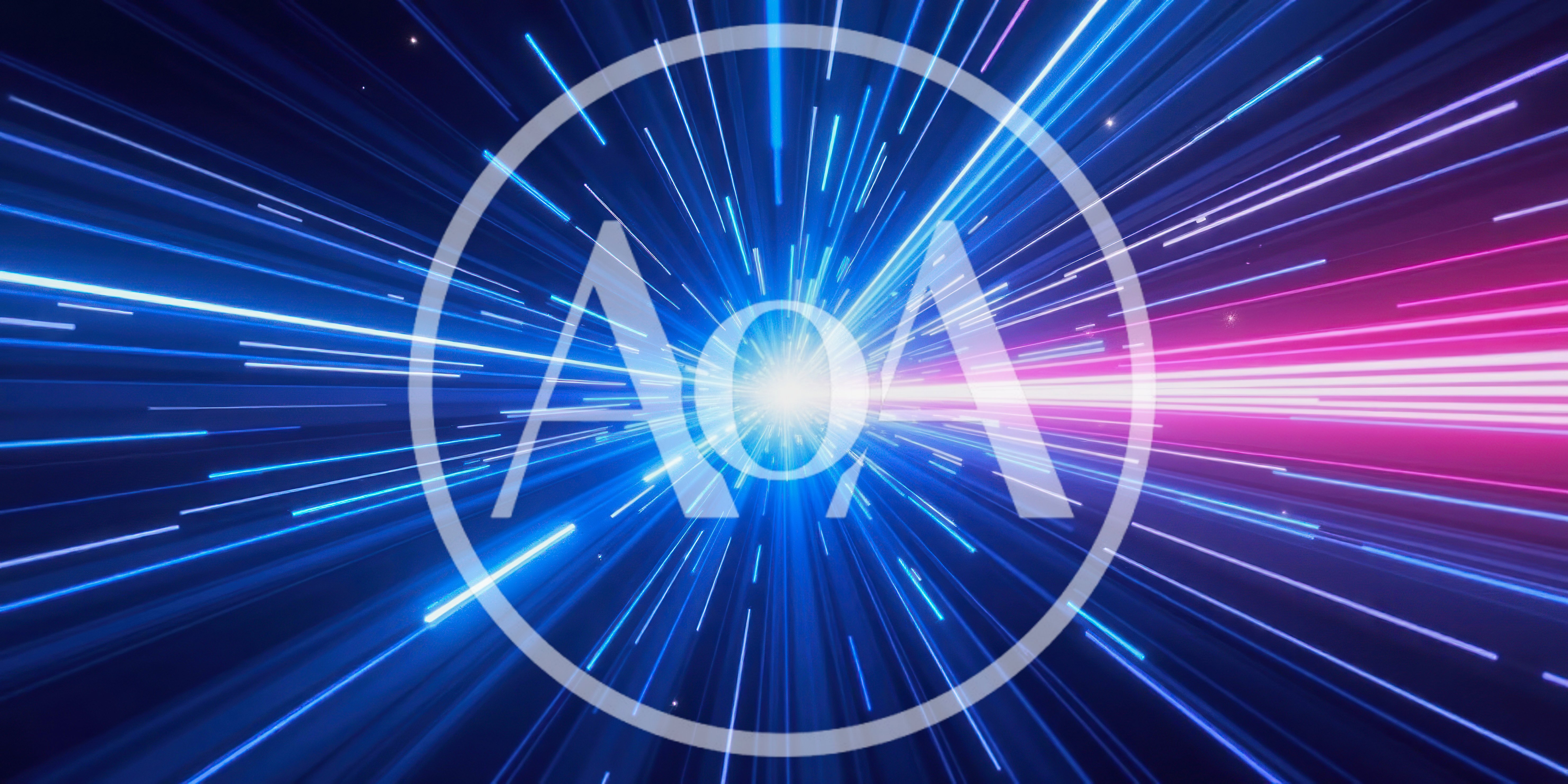 Abstract Hyperspace Warp Speed Light Trails