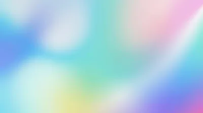 Abstract Holographic Gradient Background With Soft Light Blurs