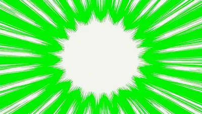 Anime Style Comic Book Speed Lines Background