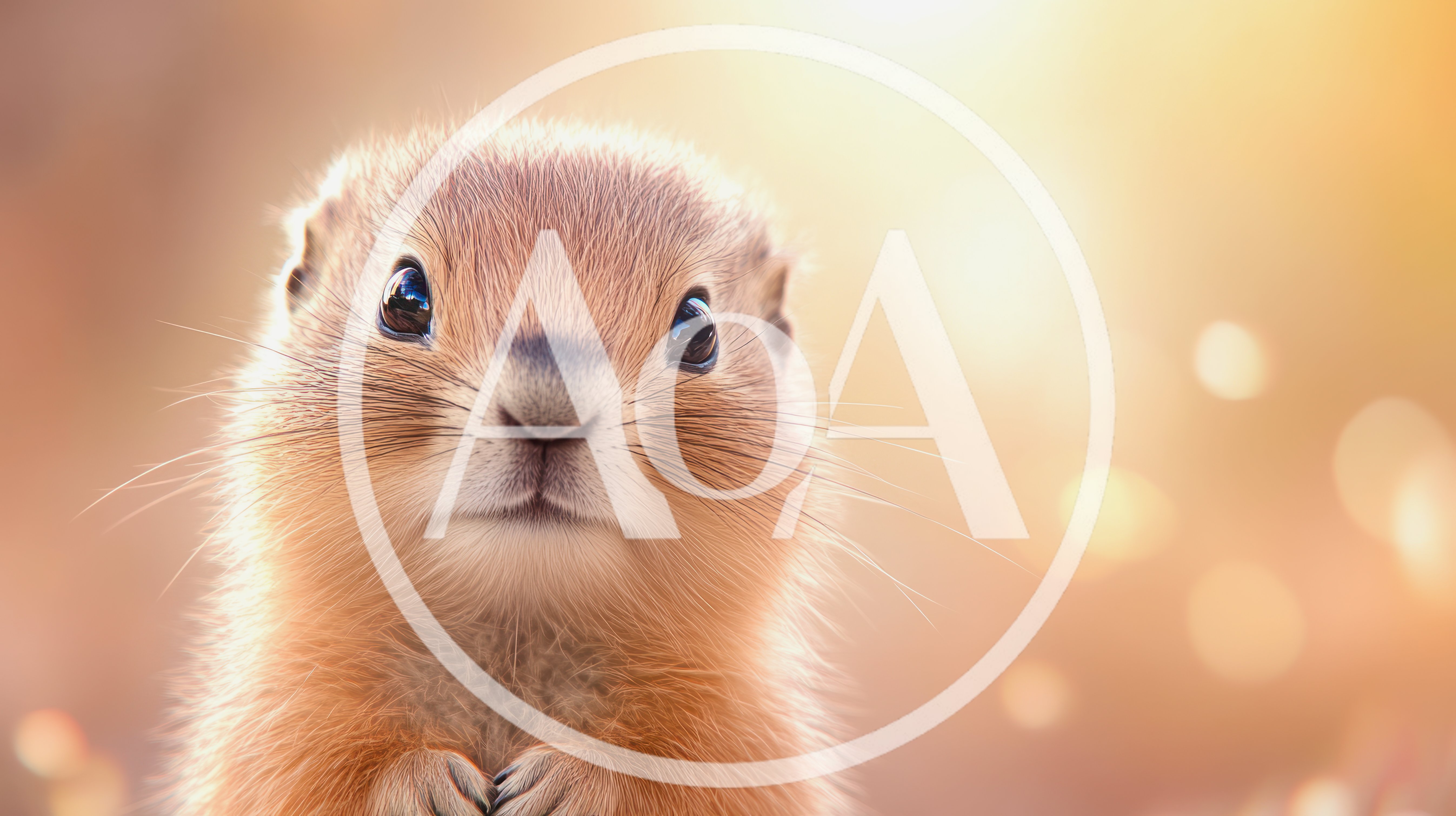 Close Up Portrait Of A Cute Prairie Dog