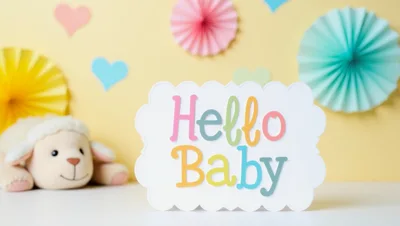 Hello Baby Sign With Plush Lamb Toy