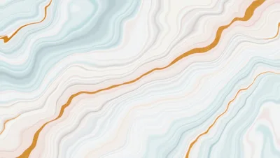 Abstract Marble Texture With Gold Veins