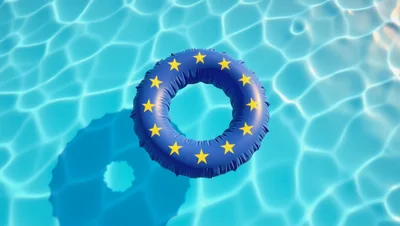 European Union Flag Inflatable Pool Float