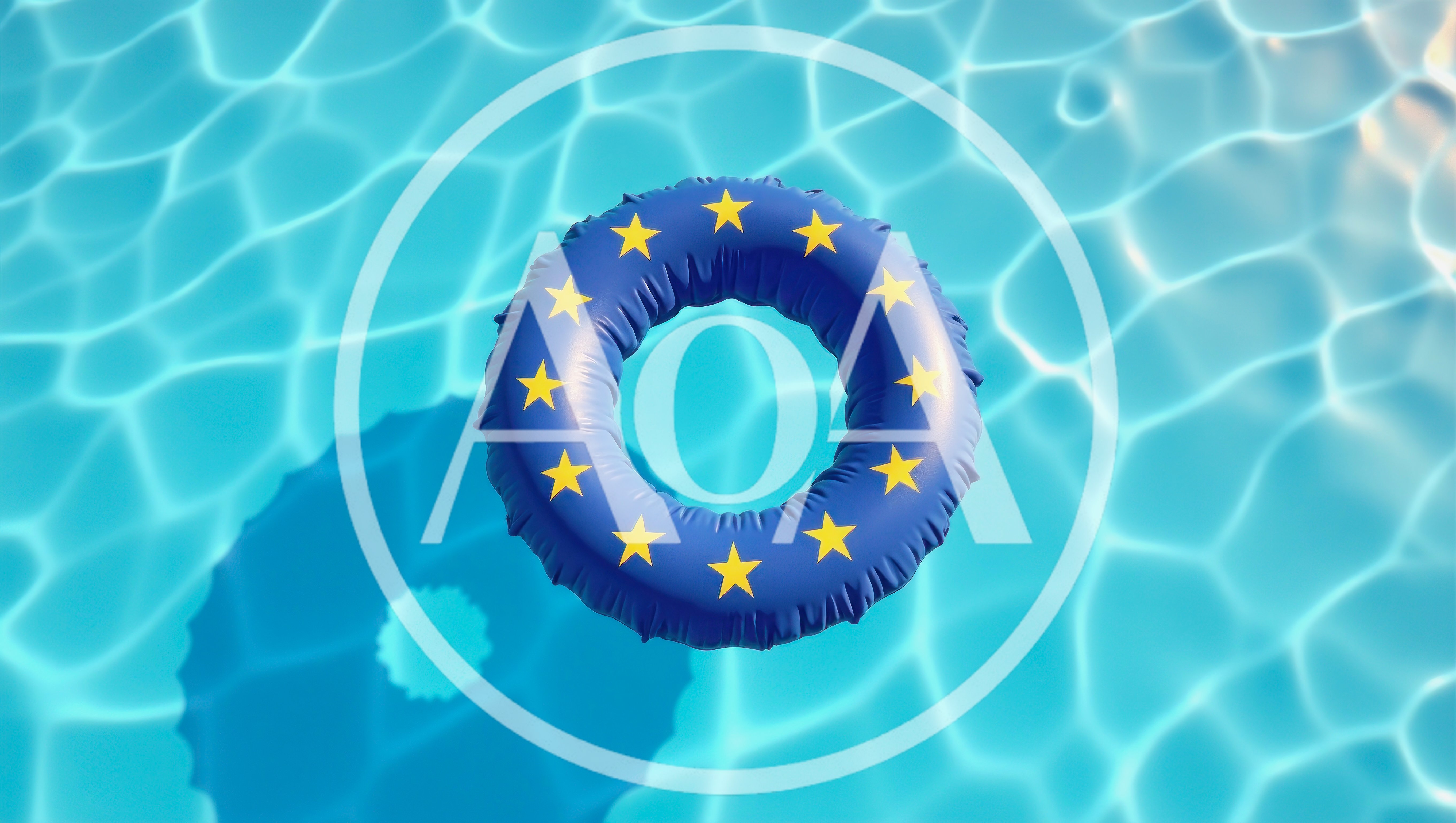 European Union Flag Inflatable Pool Float