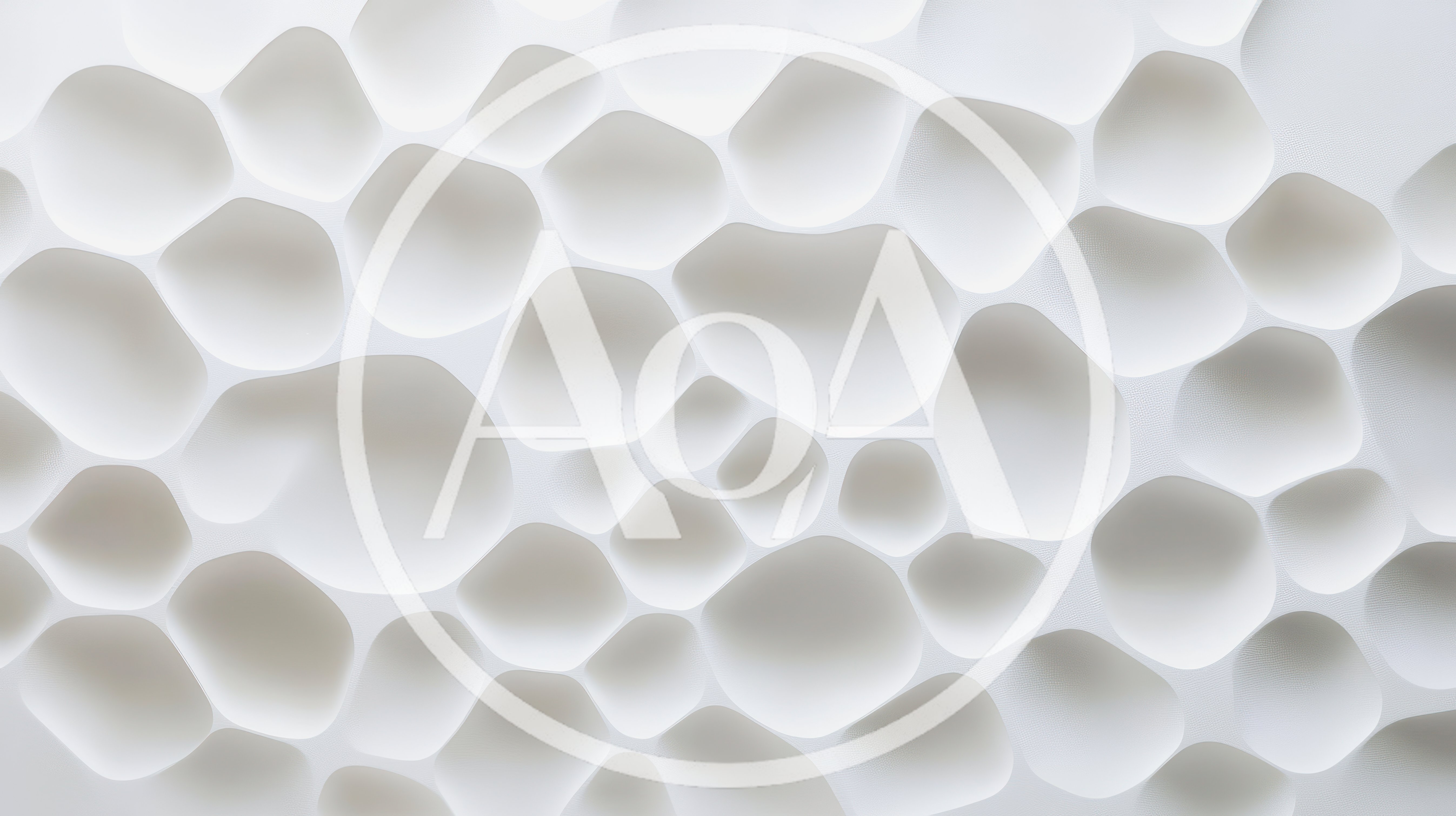 Abstract White Cellular Pattern Background