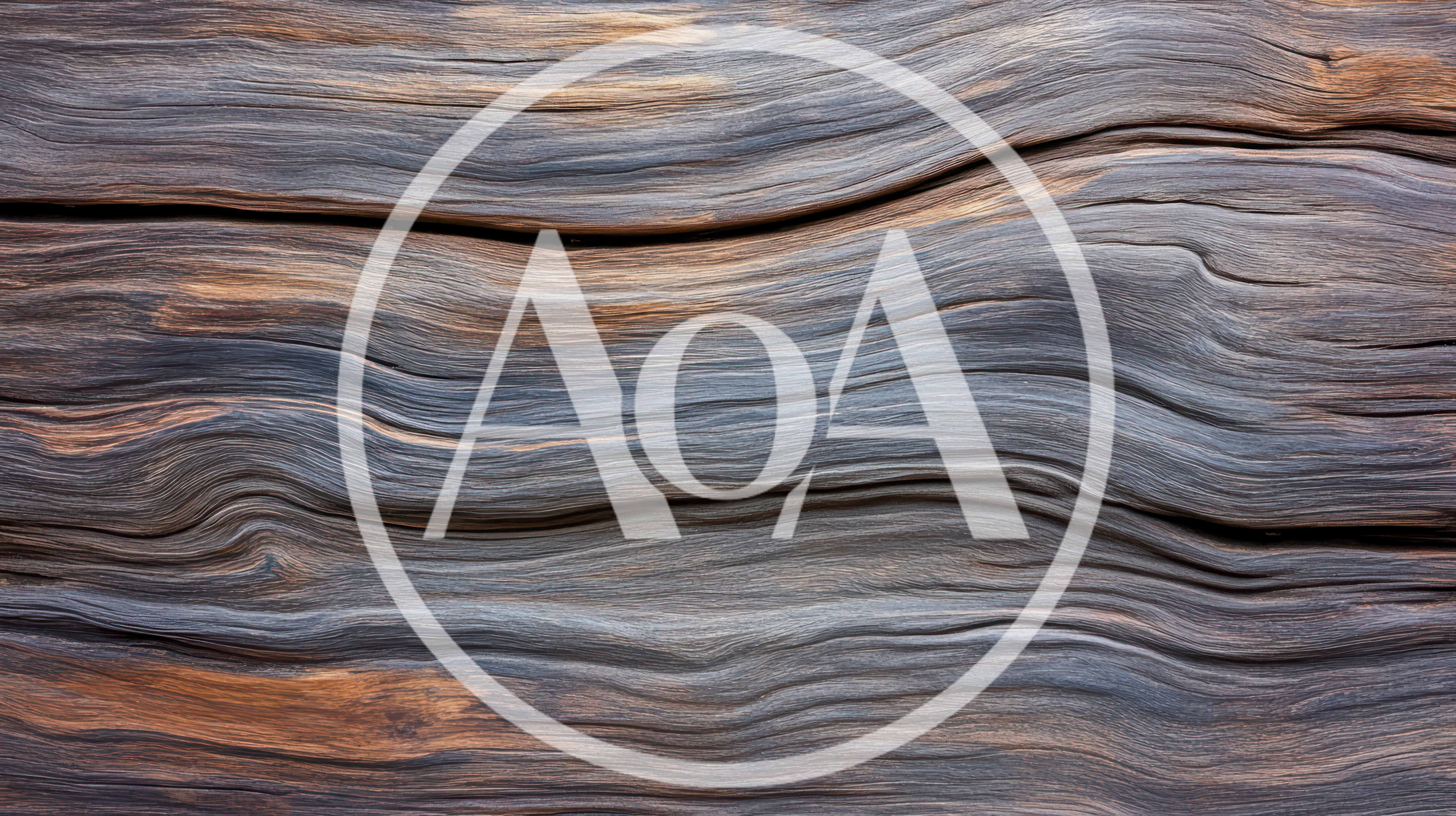 Weathered Dark Wood Grain Texture Background