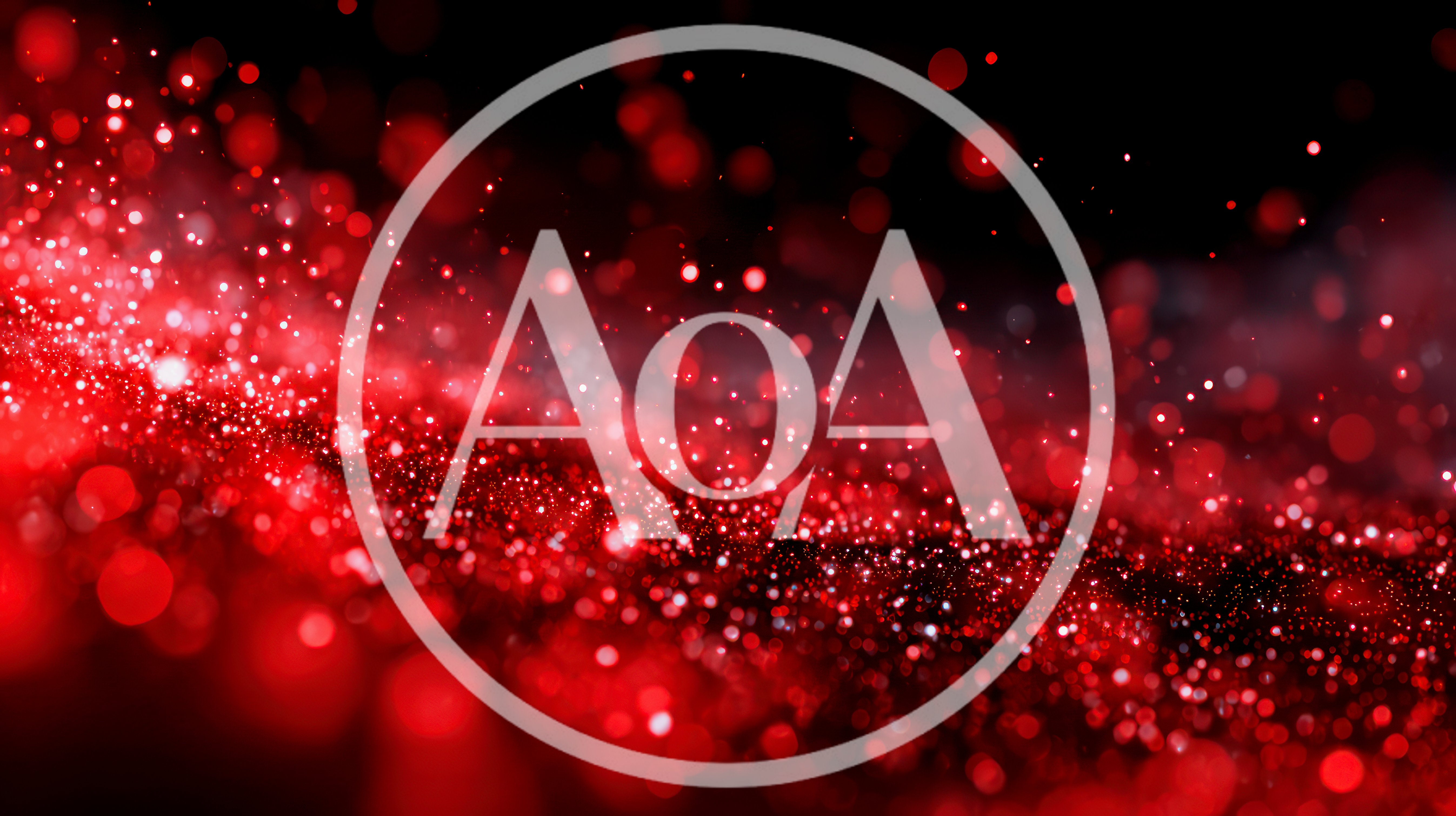Abstract Red Particle Wave Motion Background