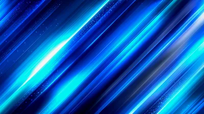 Abstract Blue Light Streaks Motion Background
