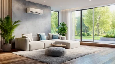 Modern Living Room Interior With Minimalist Furniture