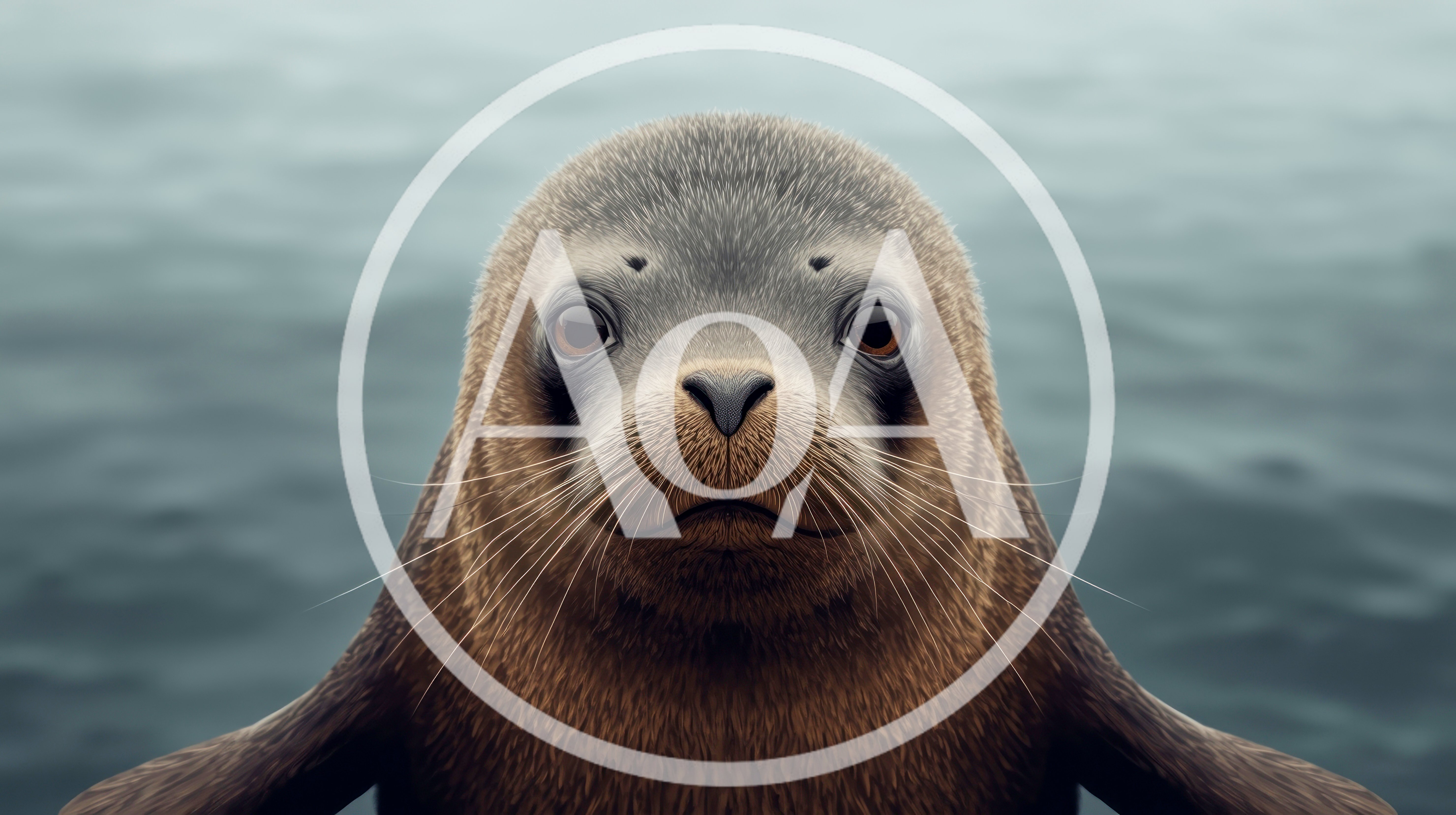 Close Up Portrait Of A Sea Lion