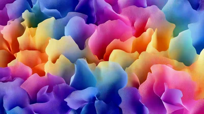 Abstract Colorful Wavy Fabric Texture Background