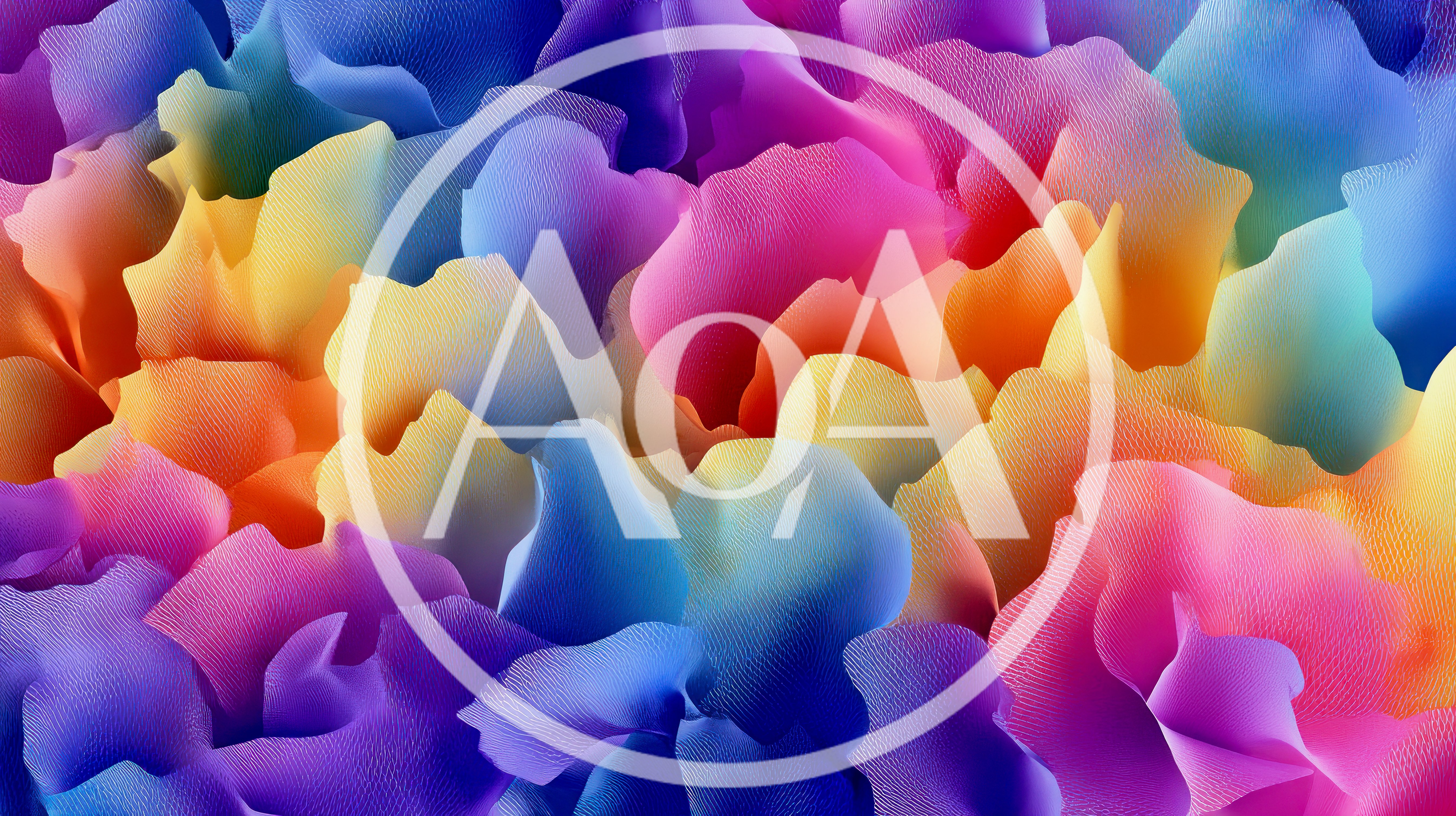 Abstract Colorful Wavy Fabric Texture Background