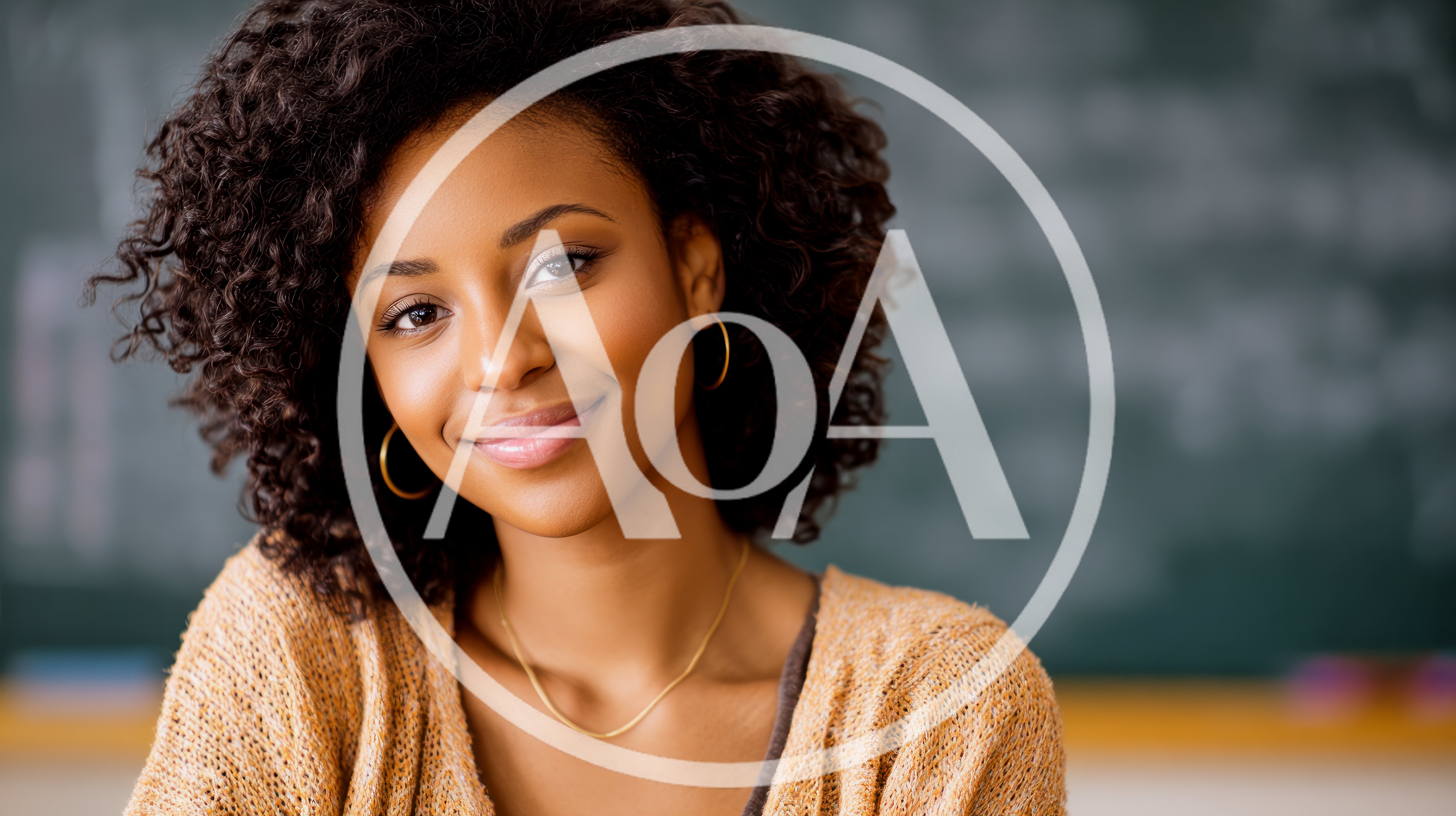 Portrait Of A Smiling Young African American Teacher
