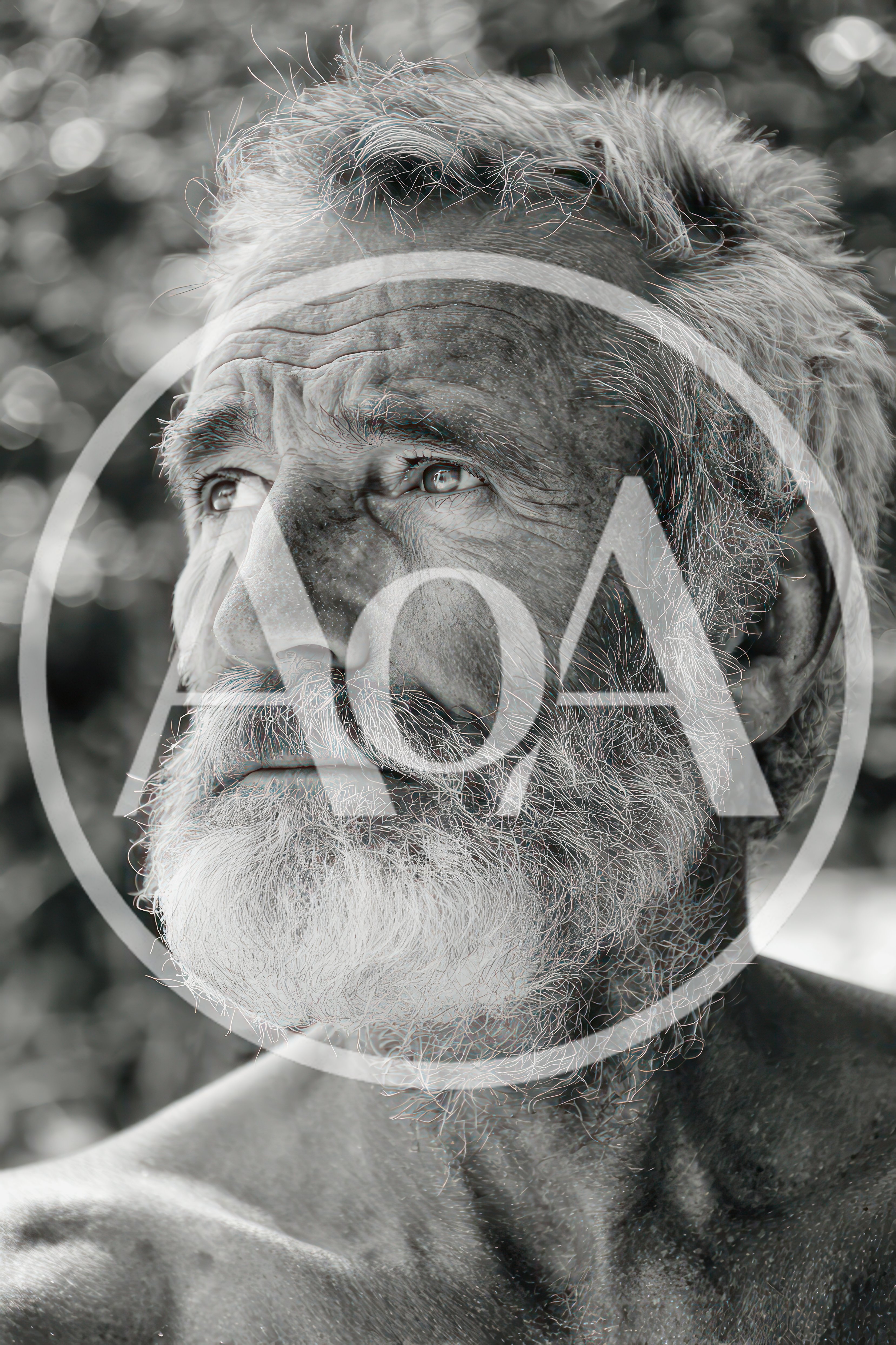 Portrait Of An Elderly Man With A White Beard