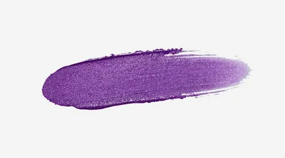 Purple Metallic Makeup Swatch On White Background