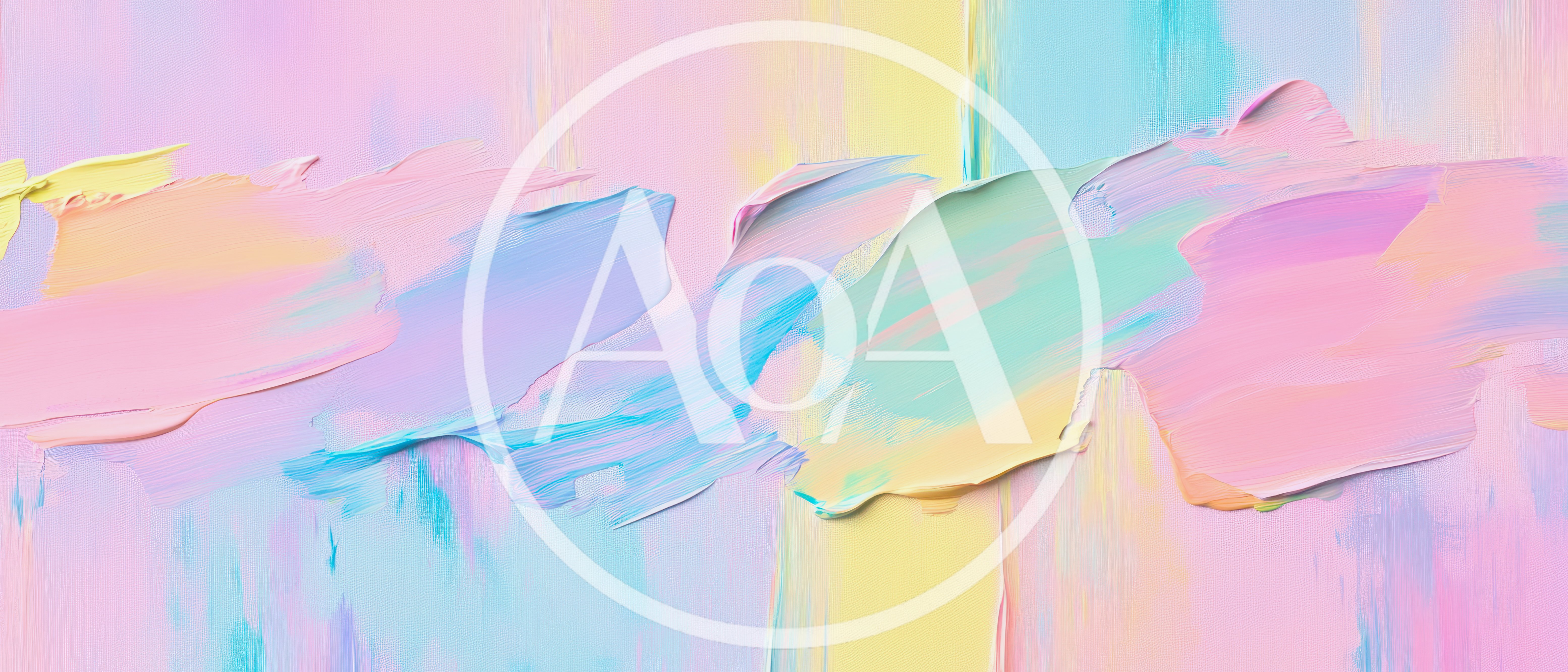 Abstract Pastel Oil Paint Texture Background