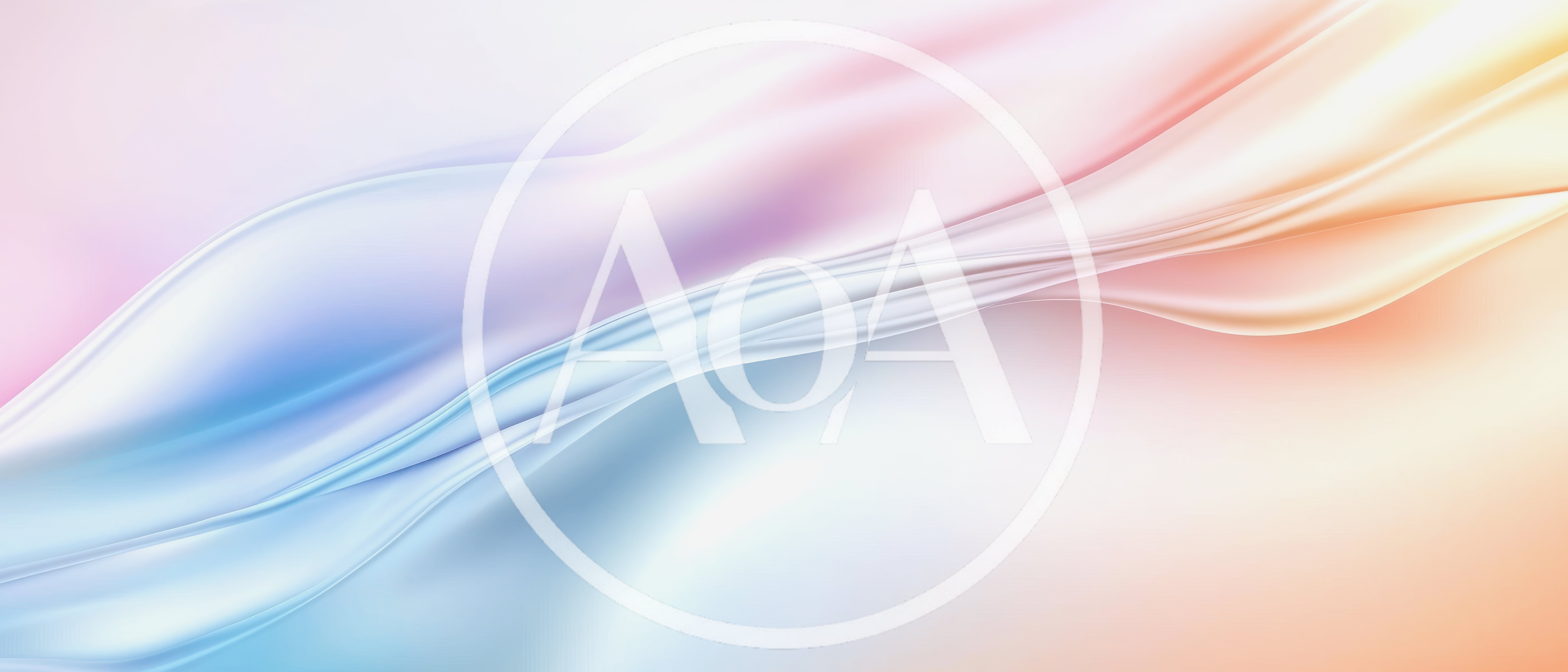 Abstract Flowing Silk Fabric Background