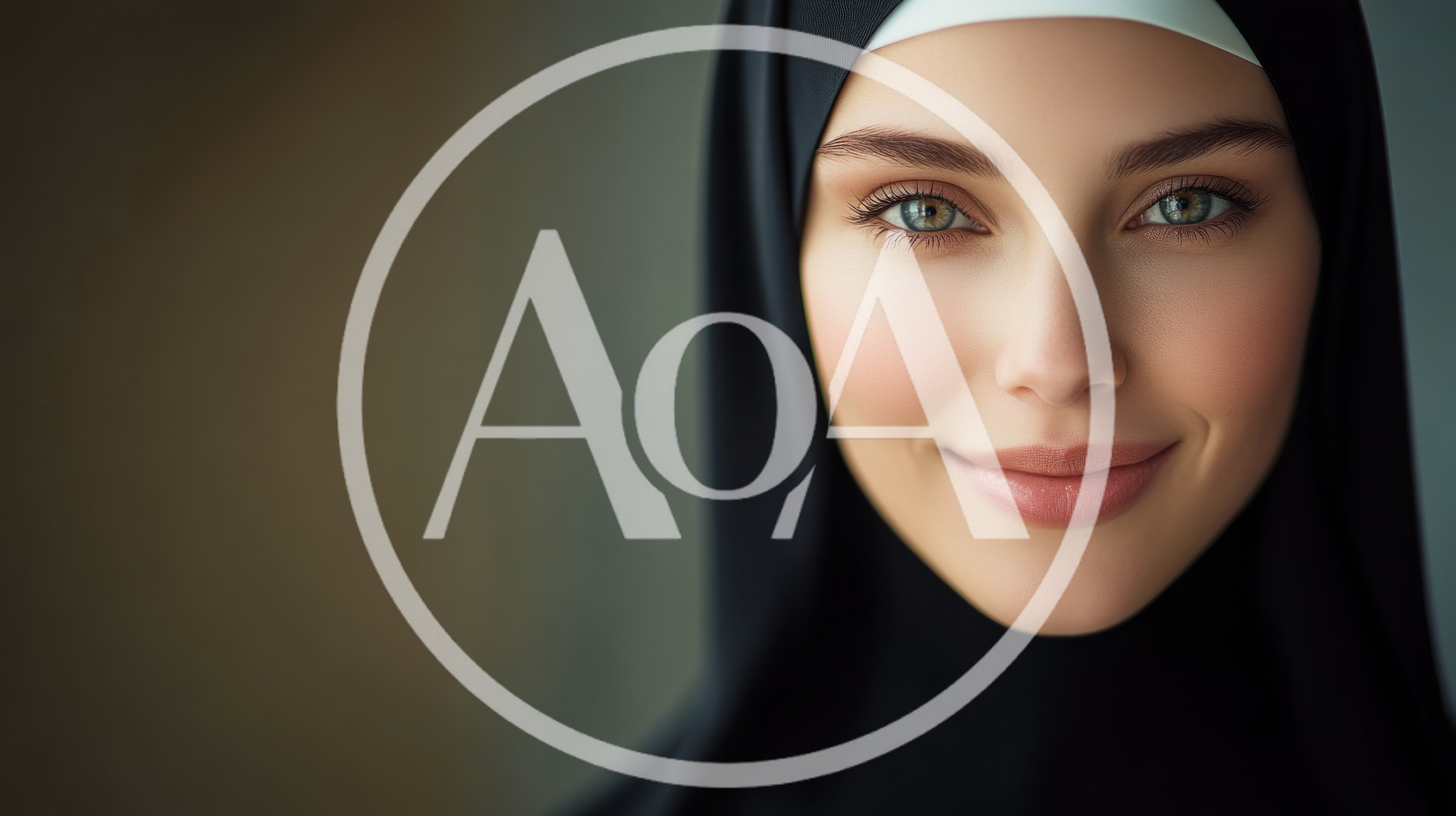 Portrait Of A Young Woman Wearing A Hijab