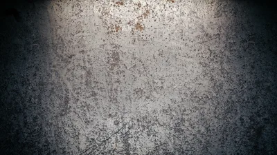 Grungy Distressed Metal Surface With Spotlight Texture