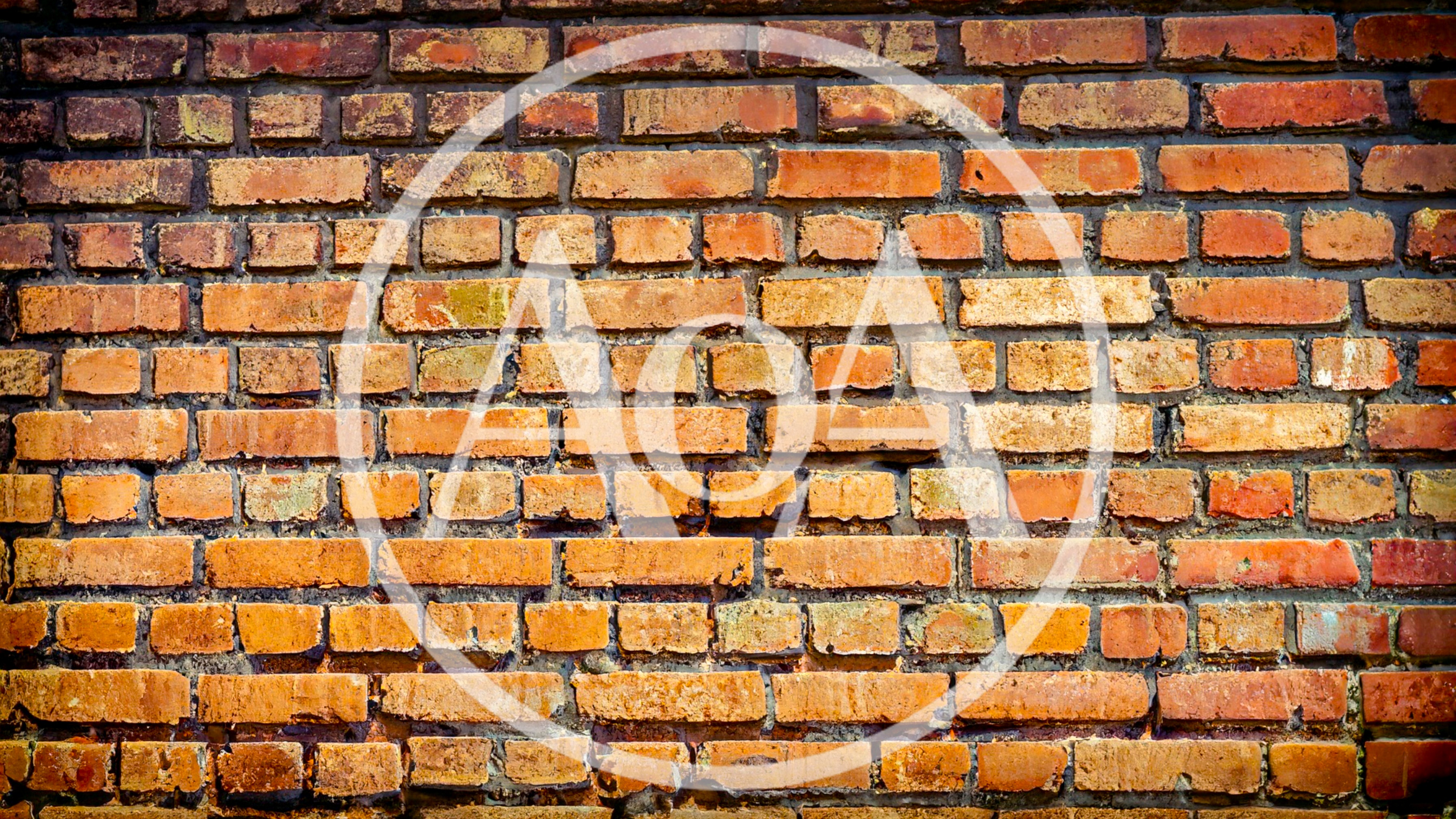 Weathered Red Brick Wall Texture Background