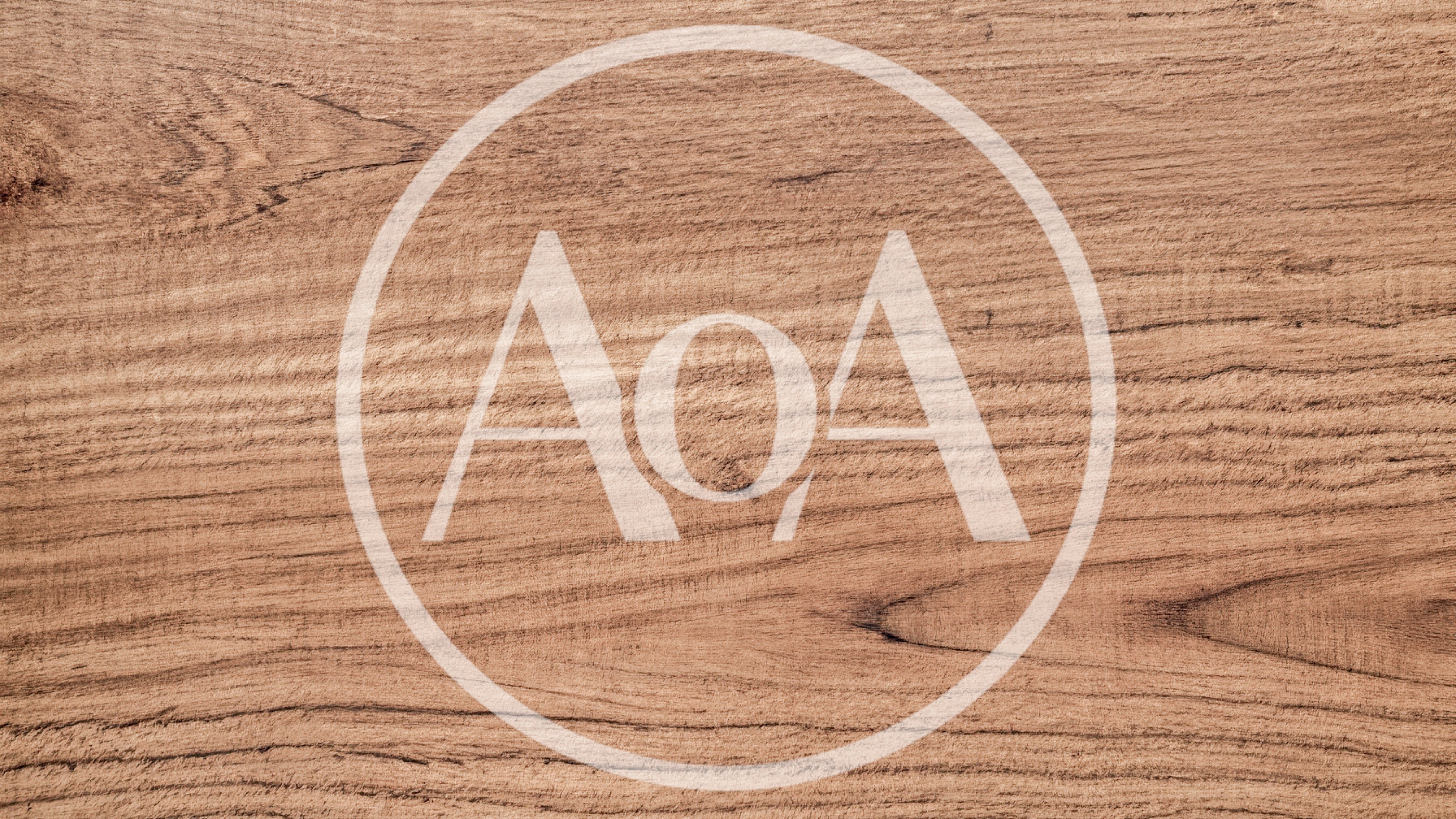 Natural Light Brown Wood Grain Texture Background