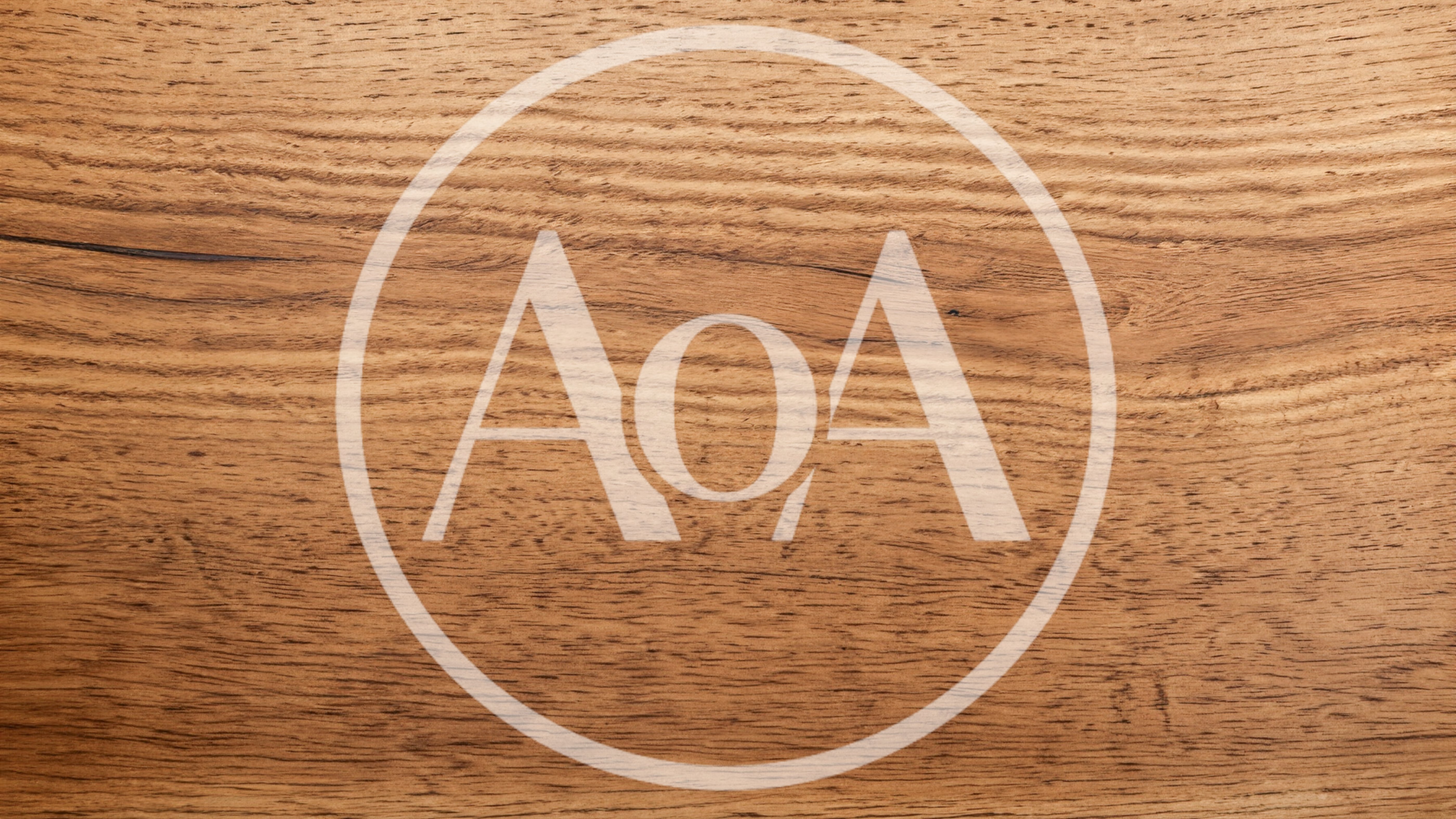 Natural Oak Wood Grain Texture Background
