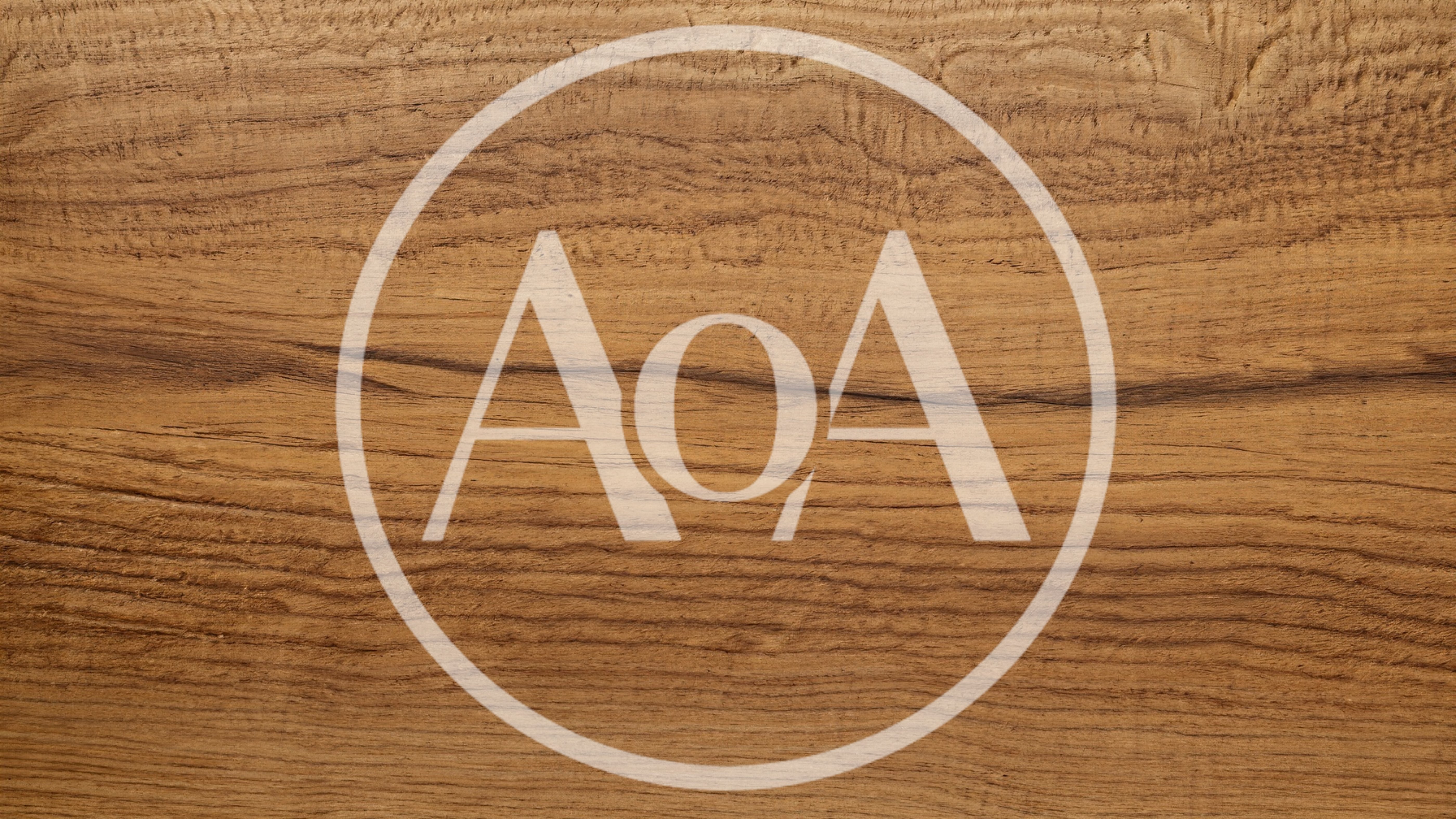 Natural Brown Wood Grain Texture Background