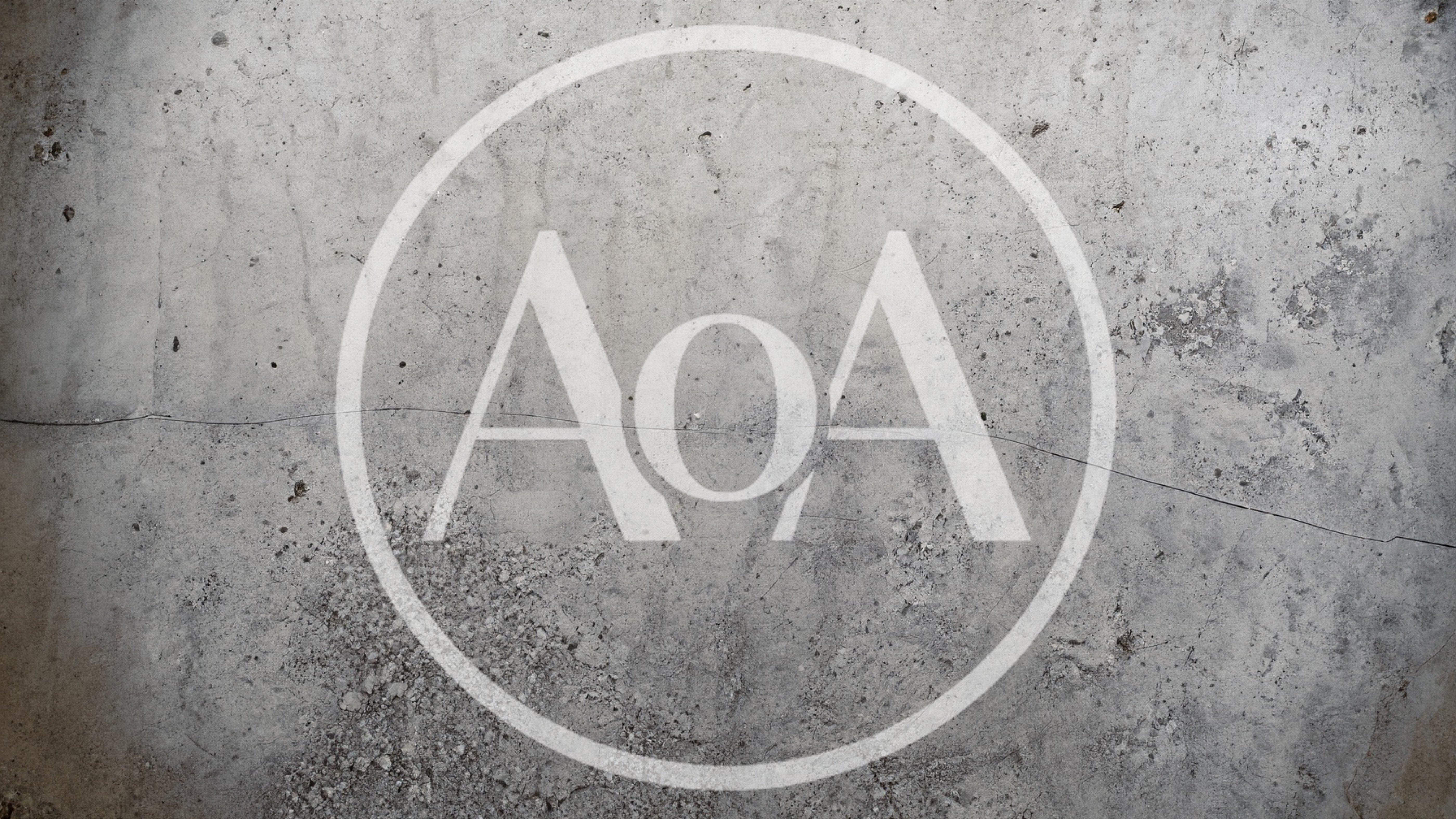 Cracked Gray Concrete Wall Texture Background