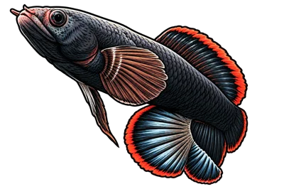 Detailed Illustration Of A Channa Fish