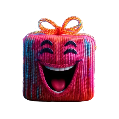 Laughing Gift Box Emoji With Heart Tongue