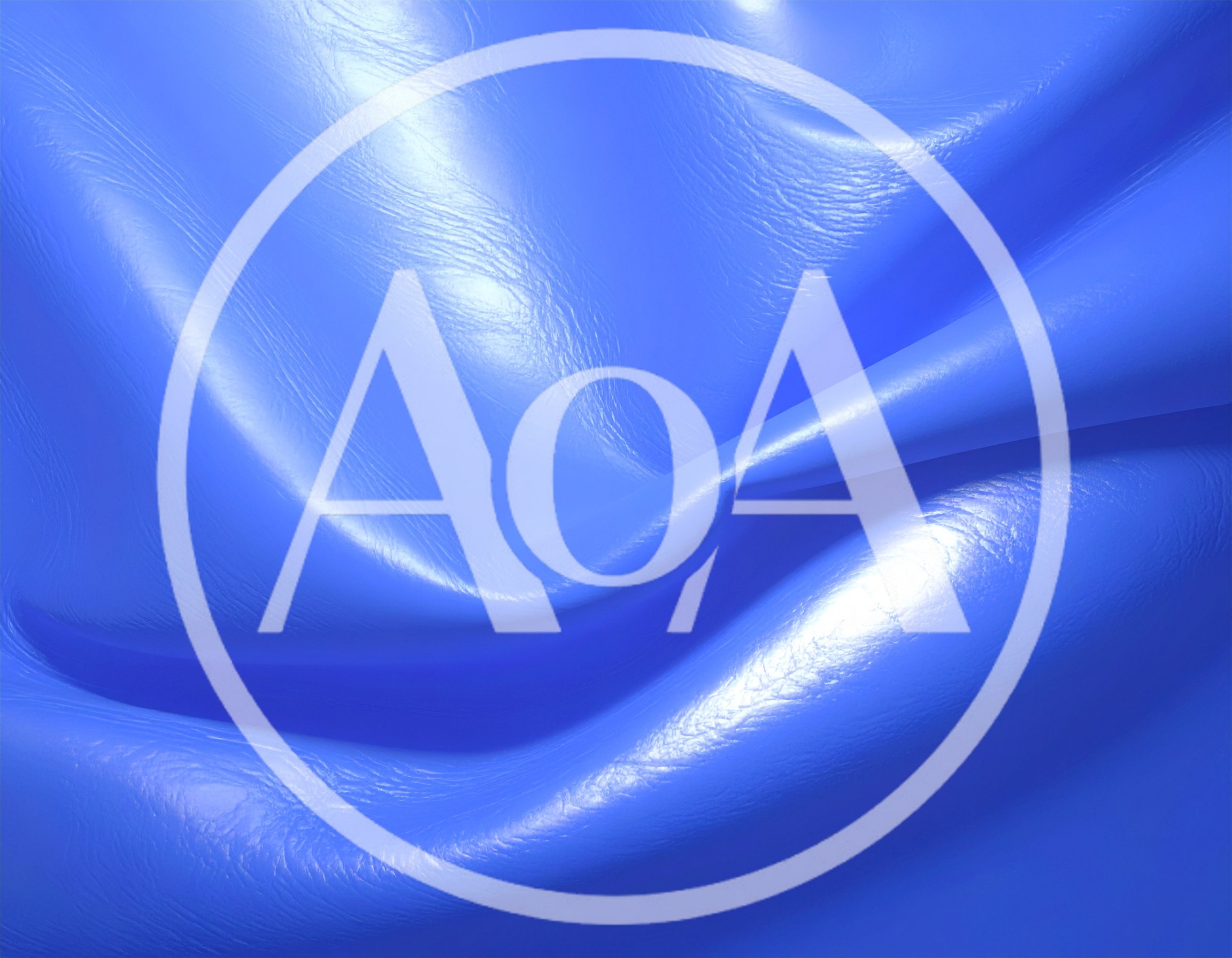Abstract Blue Vinyl Fabric Texture Background