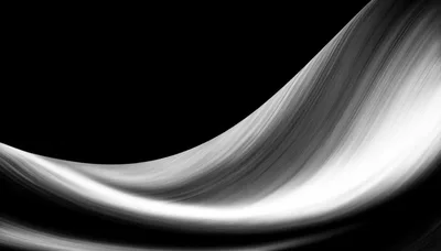 Abstract Silver Metallic Wave Background